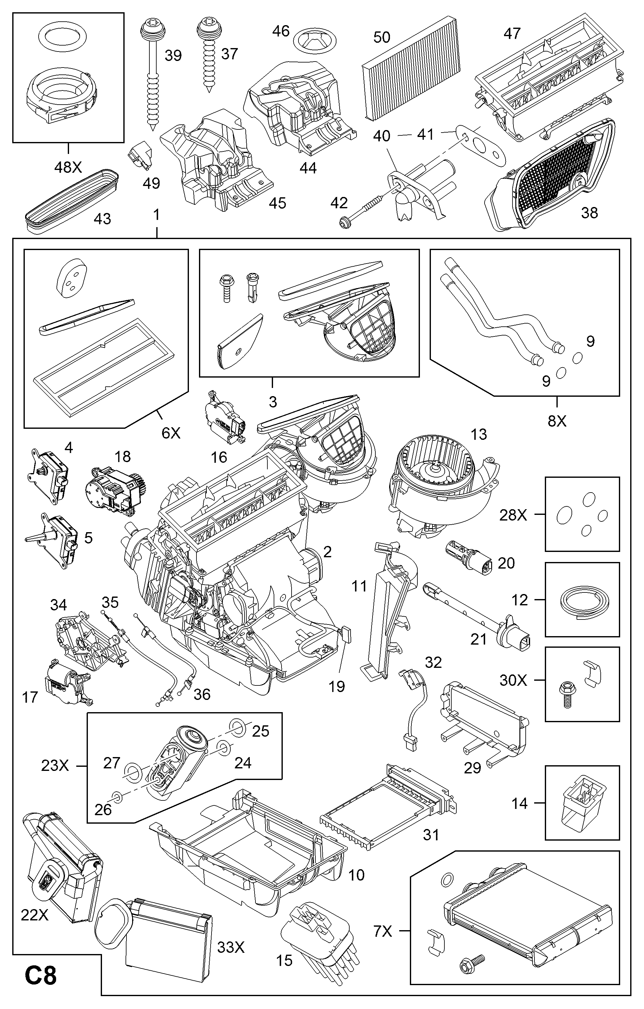 Volvo 1618314 - Supapa expansiune, clima allinparts.ro