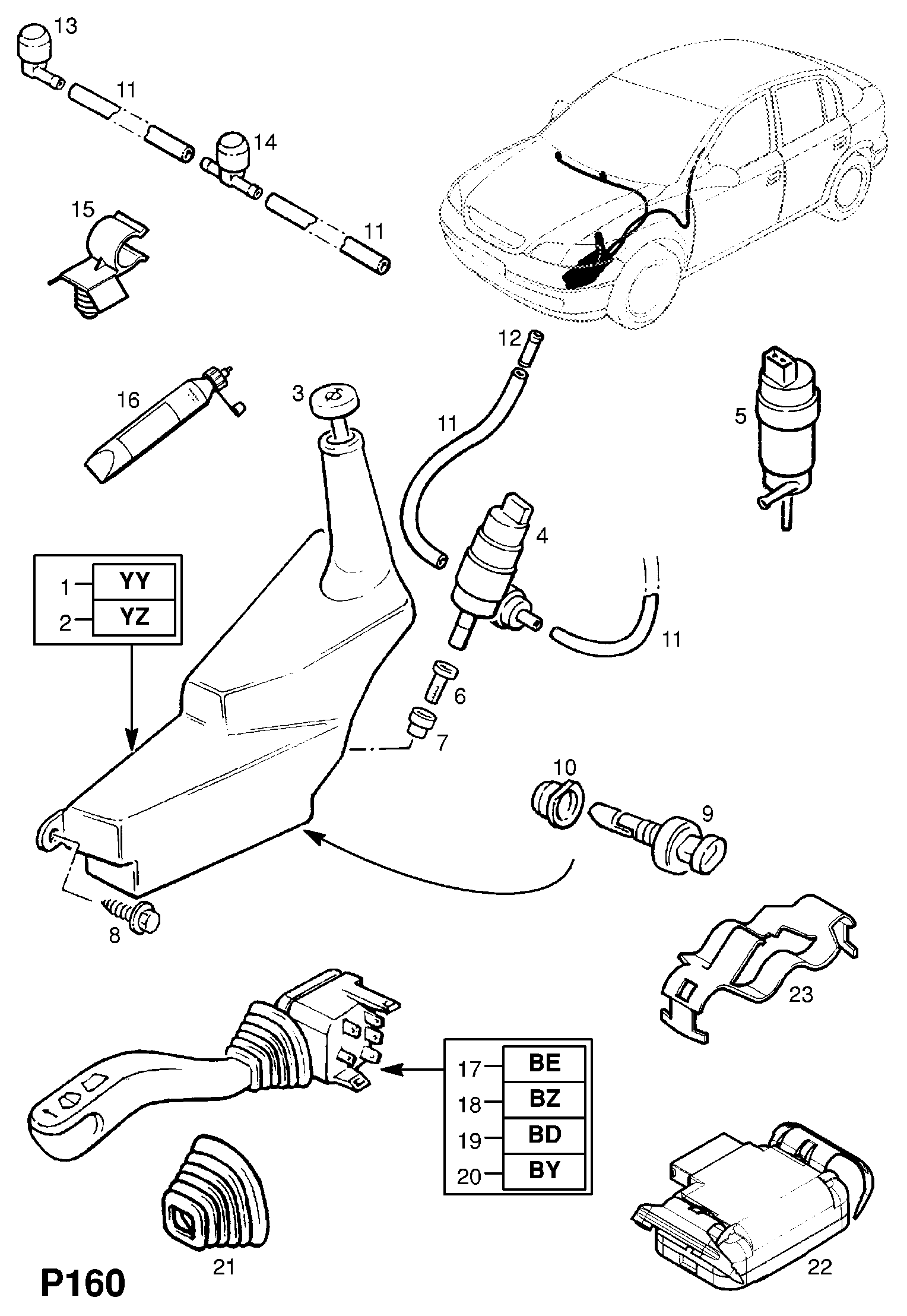 Mitsubishi 1 450 604 - Culbutor supapa allinparts.ro