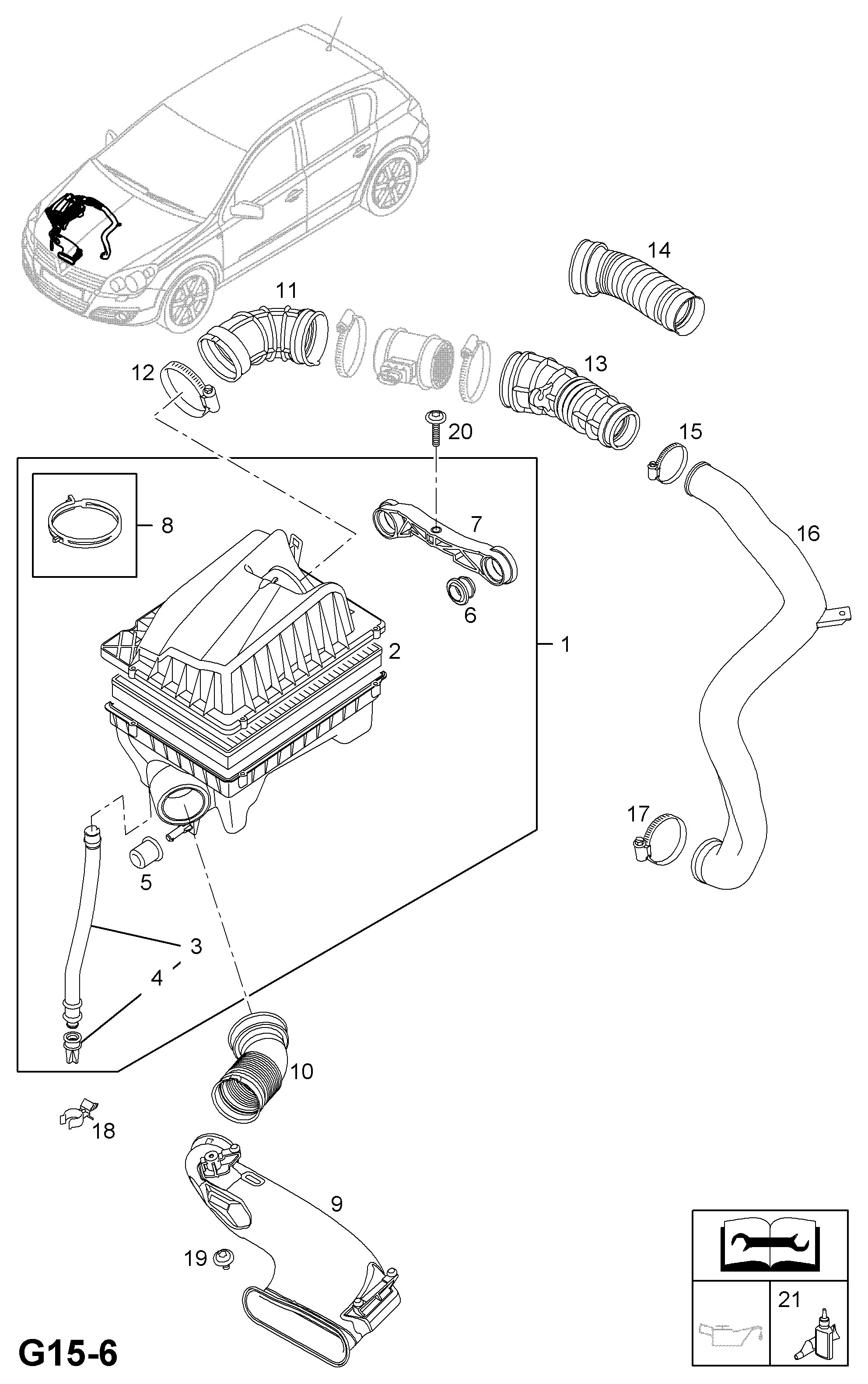 GM 835632 - Filtru aer allinparts.ro