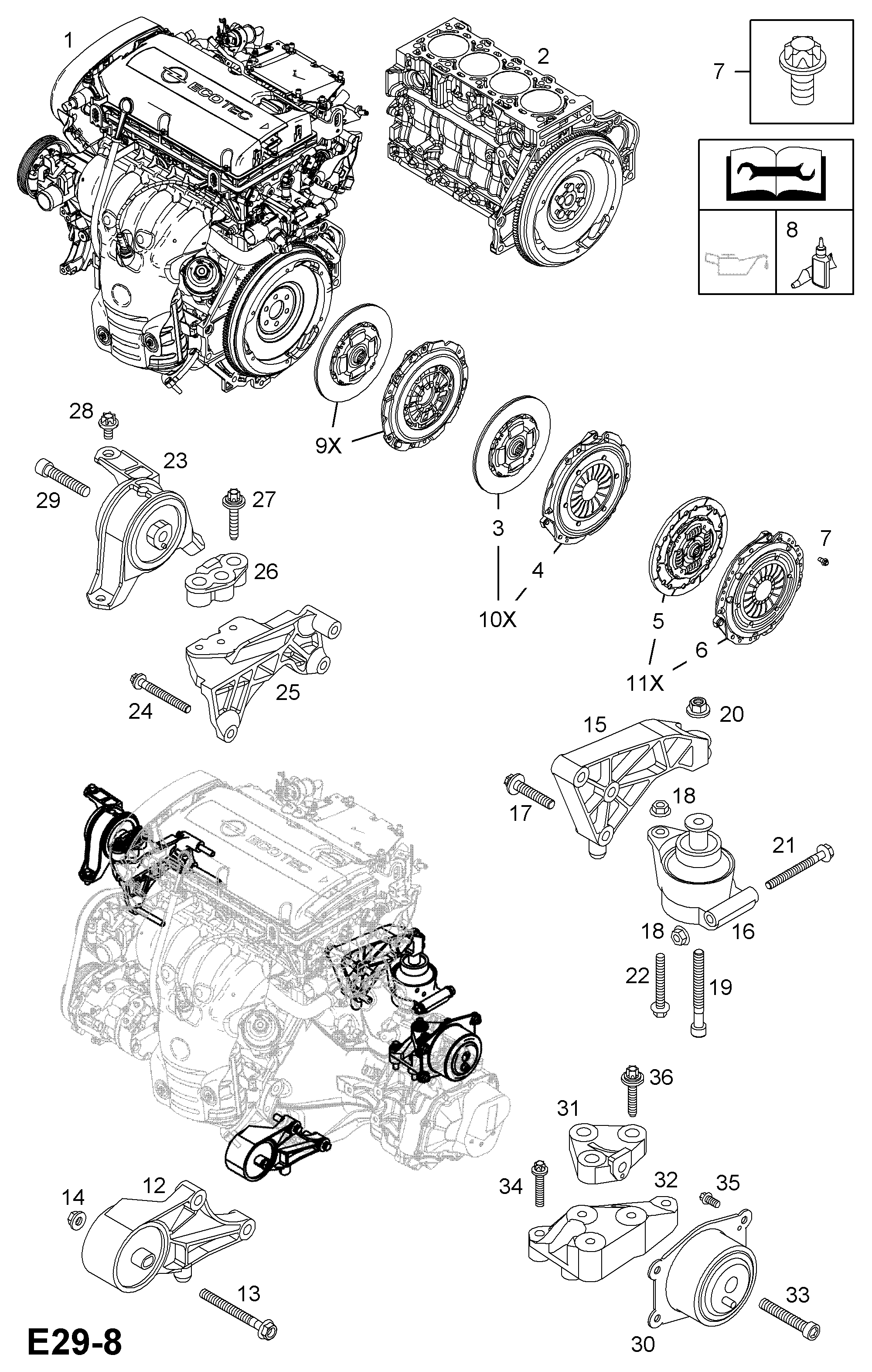 PSA 66 06 021 - Set ambreiaj allinparts.ro