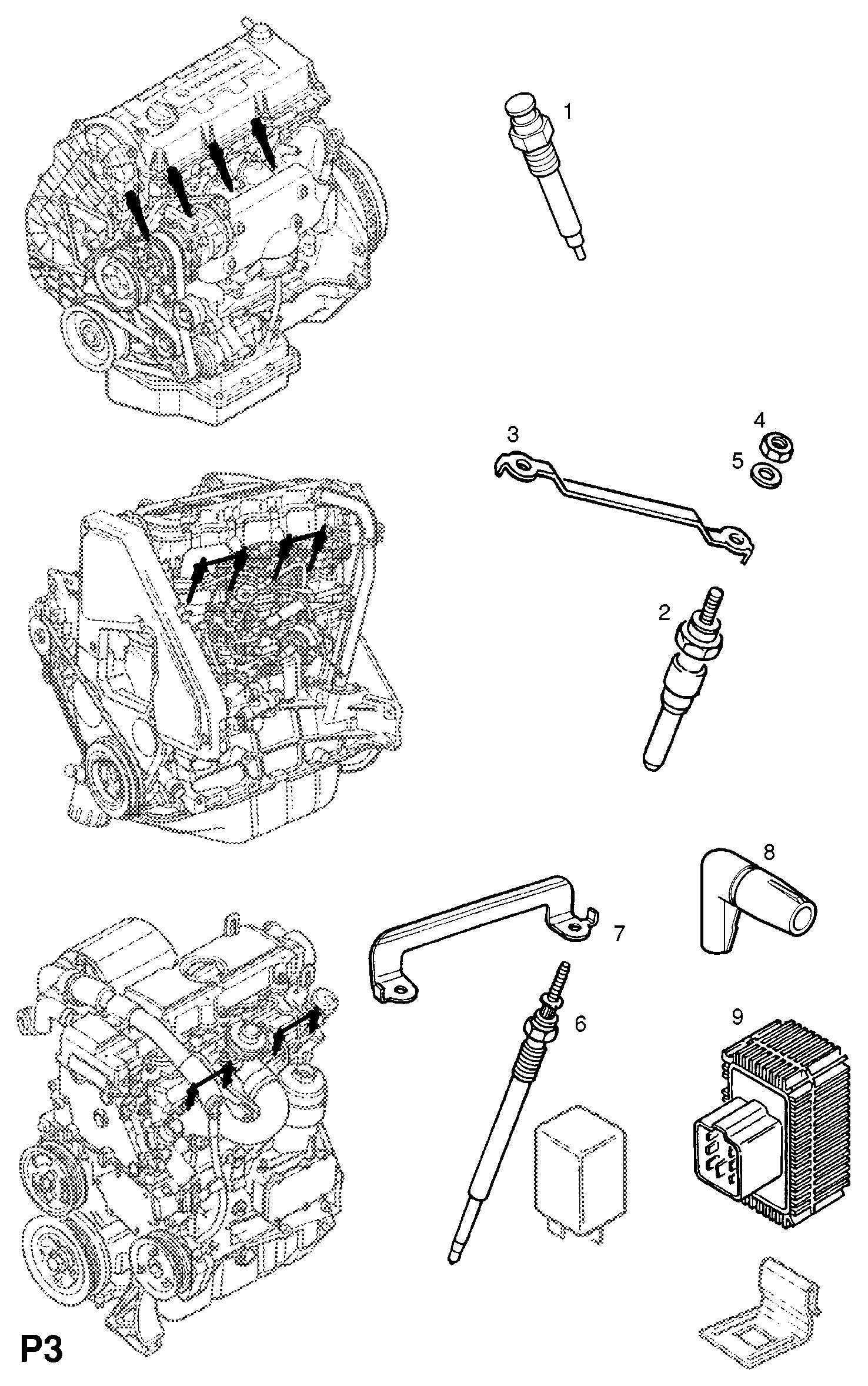 GM 1214457 - Bujie incandescenta allinparts.ro