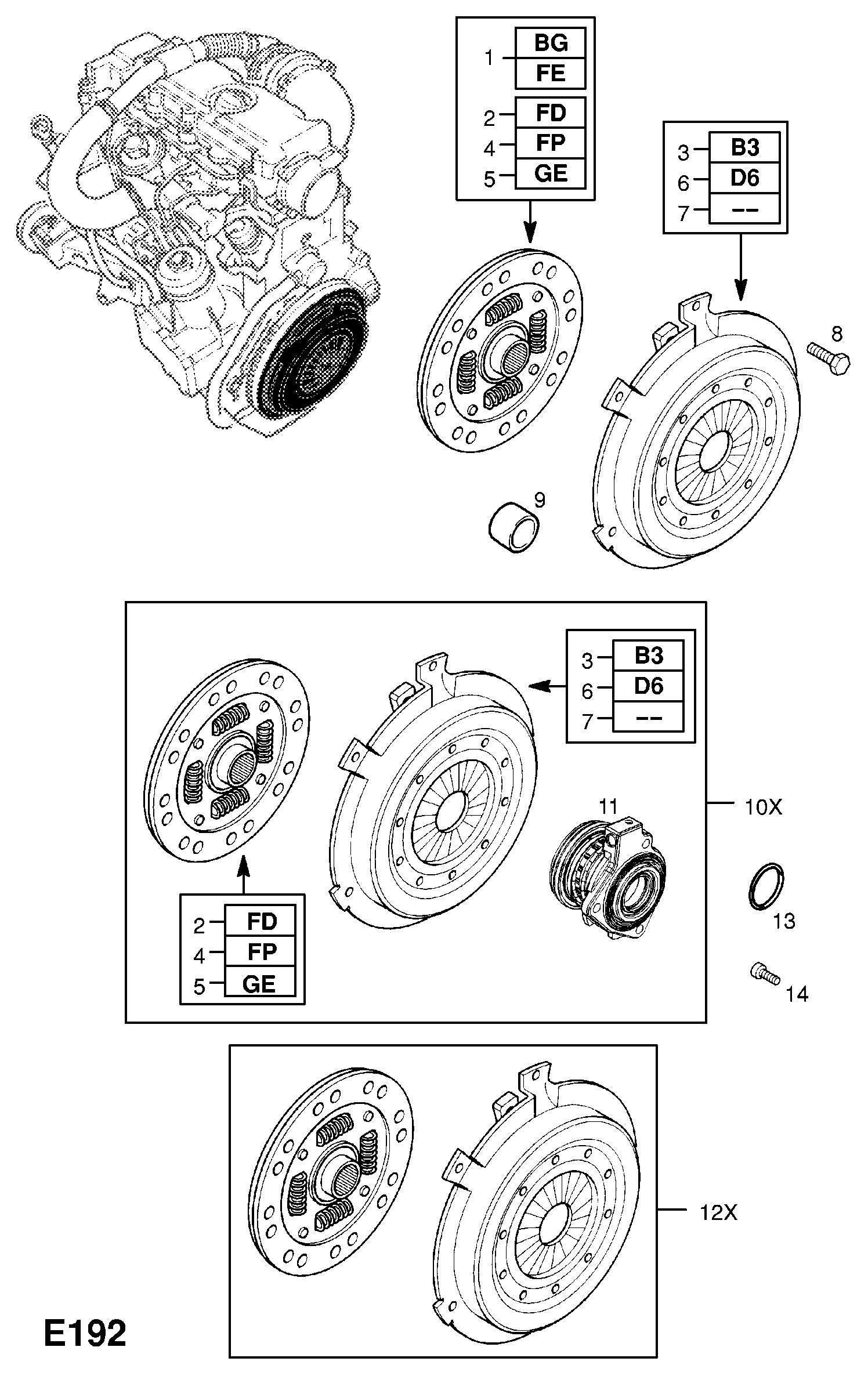 PSA 6 64 028 - Disc ambreiaj allinparts.ro
