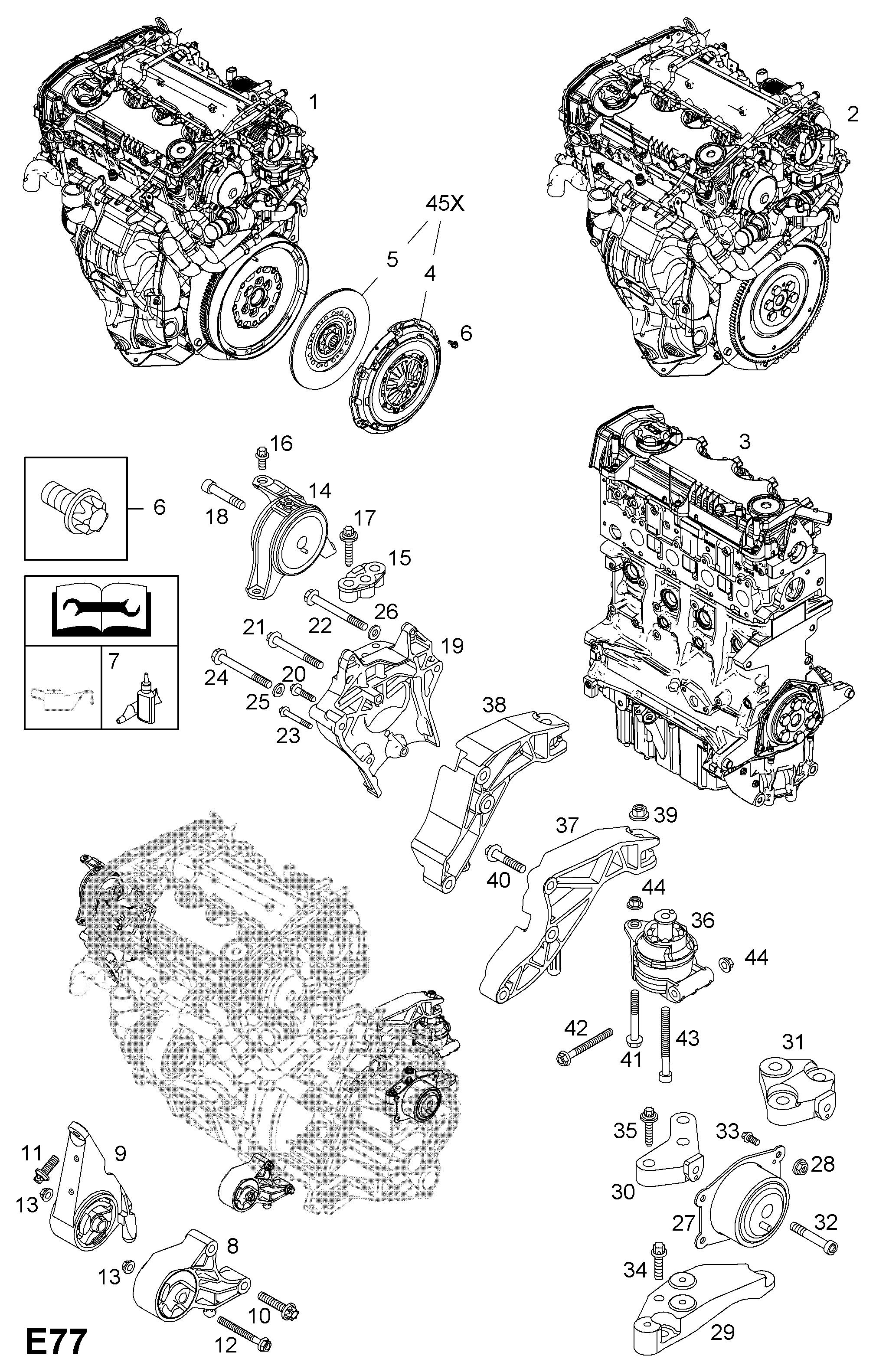 Land Rover 66 06 039 - Set ambreiaj allinparts.ro