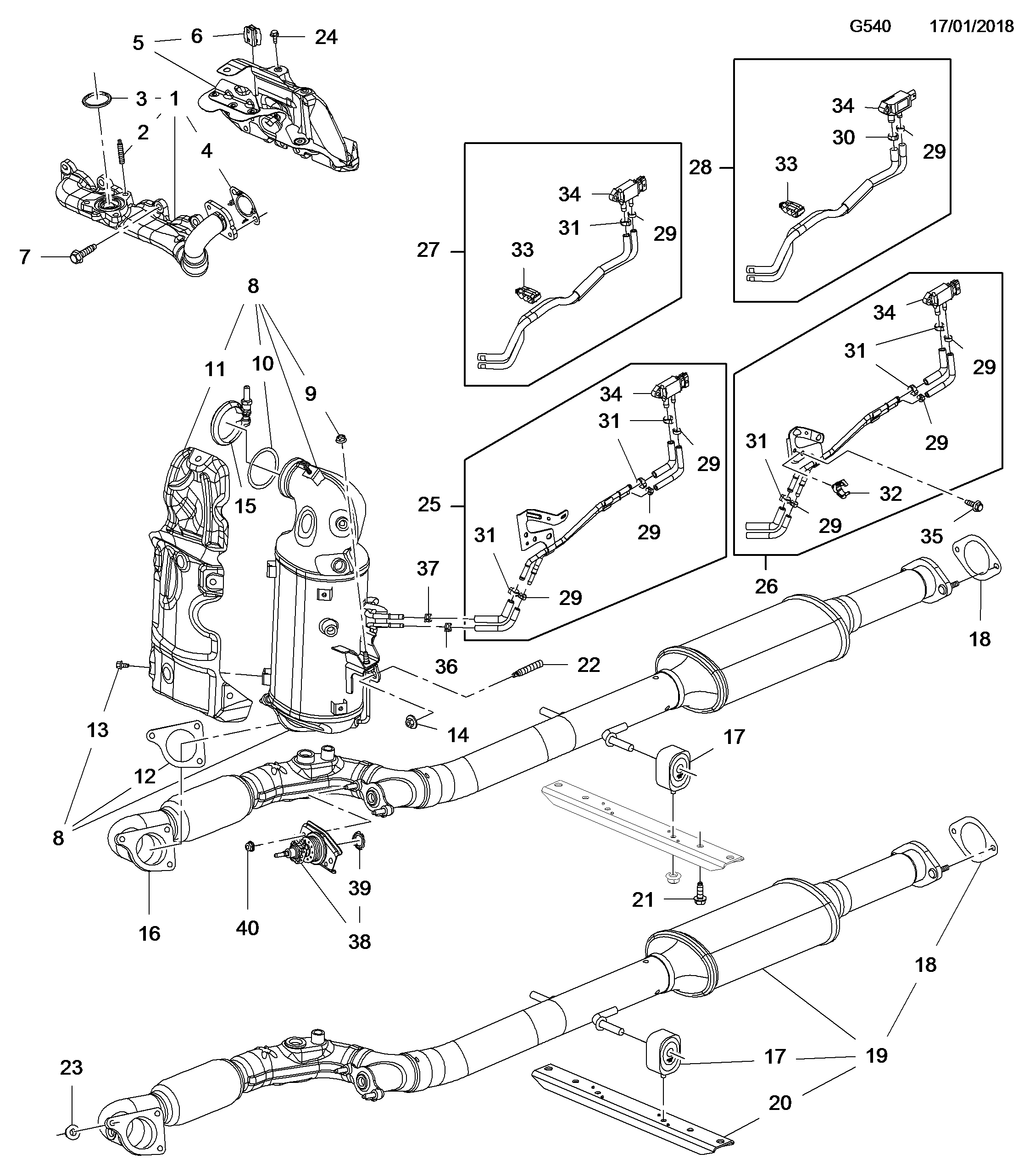PSA 850838 - Mecanism actionare geam allinparts.ro
