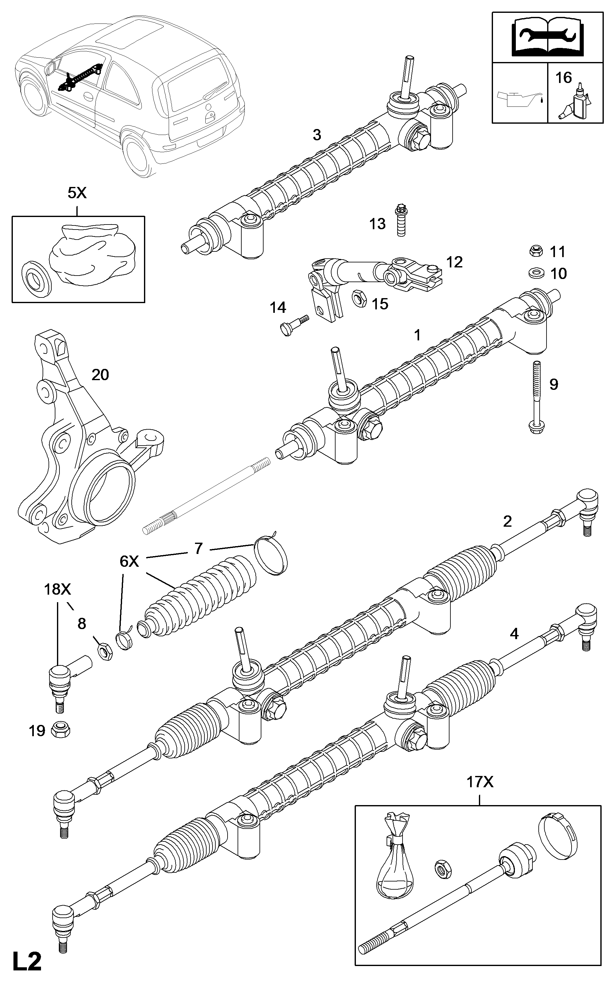 PSA 900022 - Caseta directie allinparts.ro