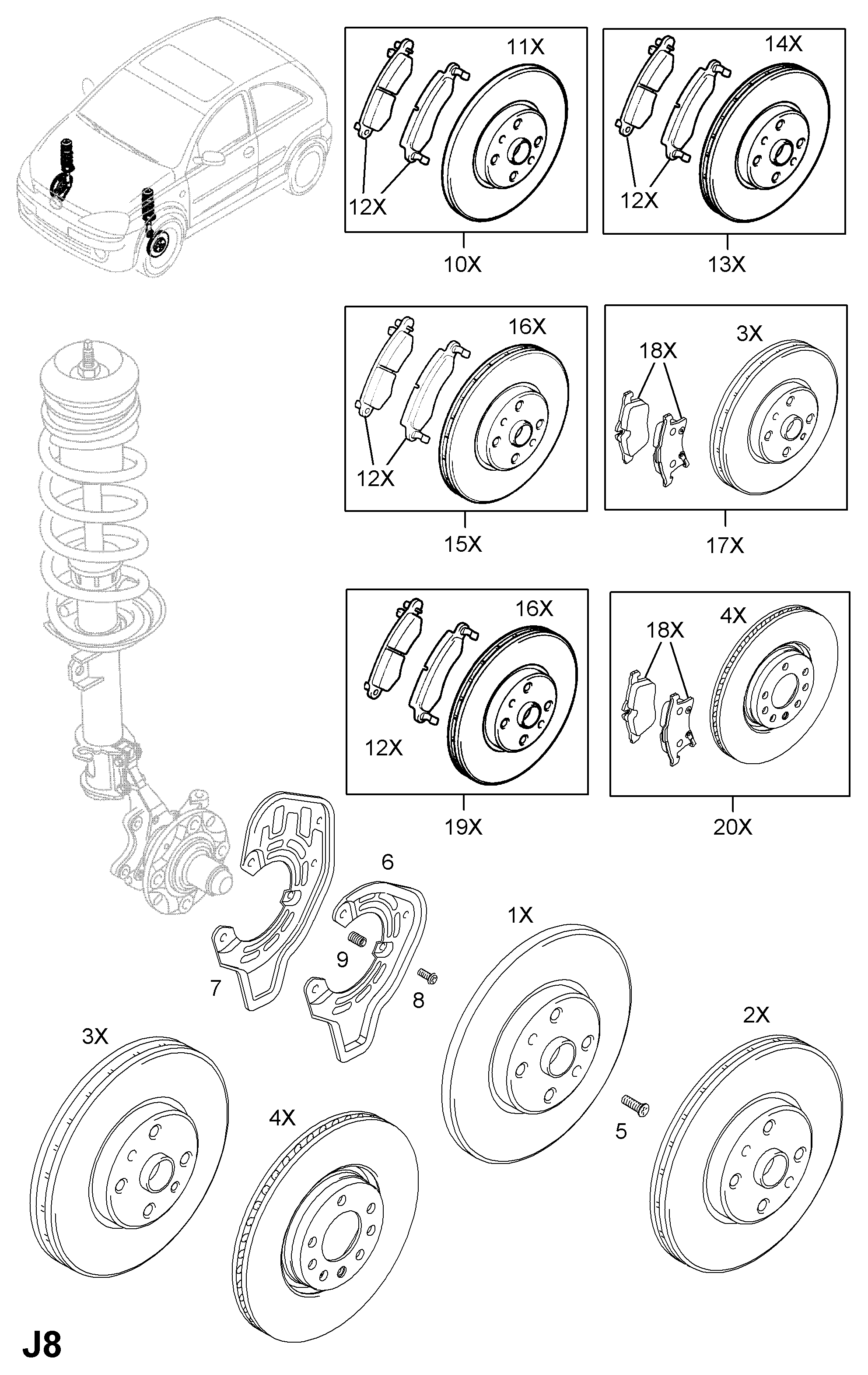 GM 569000 - Disc frana allinparts.ro