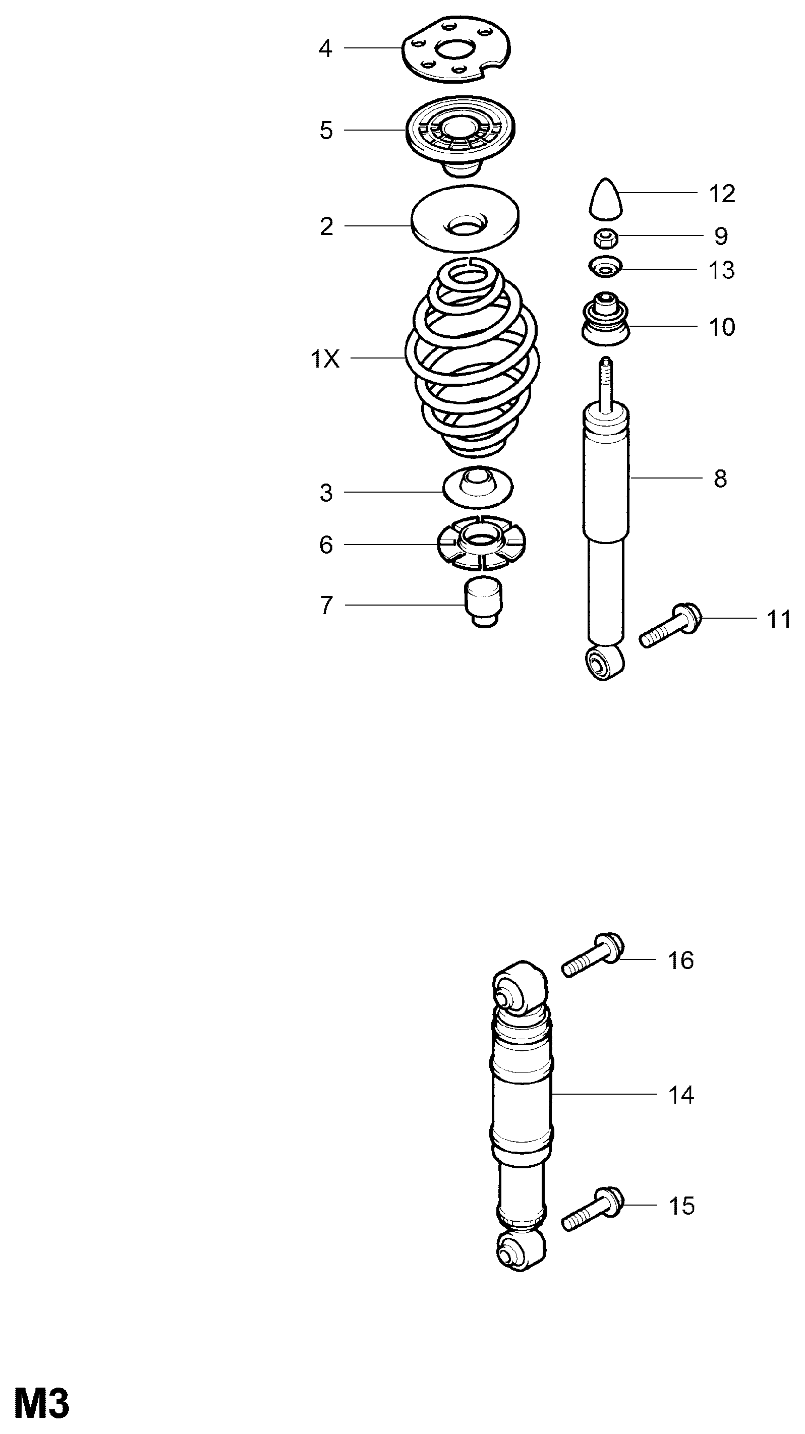 PSA 4 36 357 - Amortizor allinparts.ro