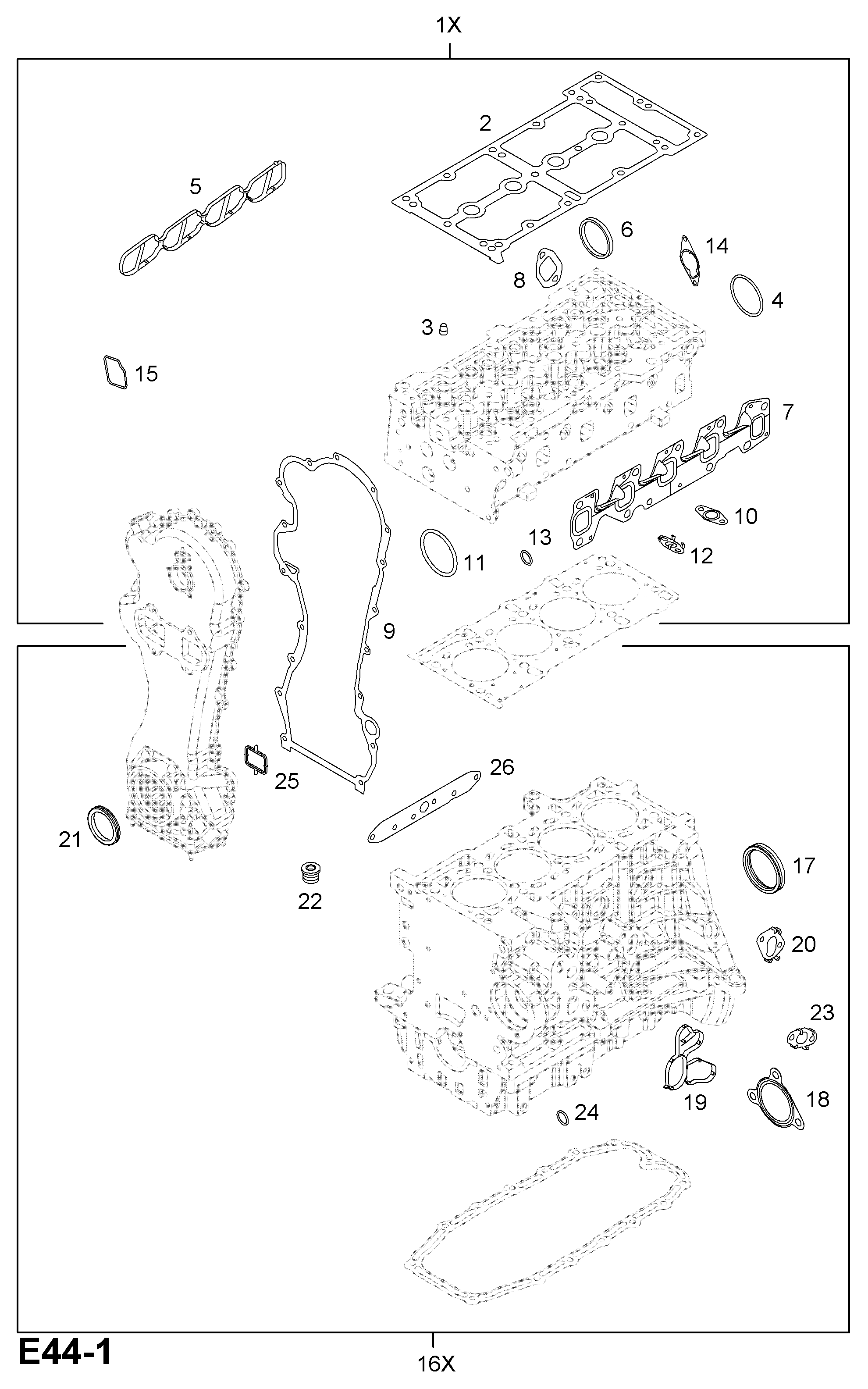 GM 614860 - Chit lant de distributie allinparts.ro