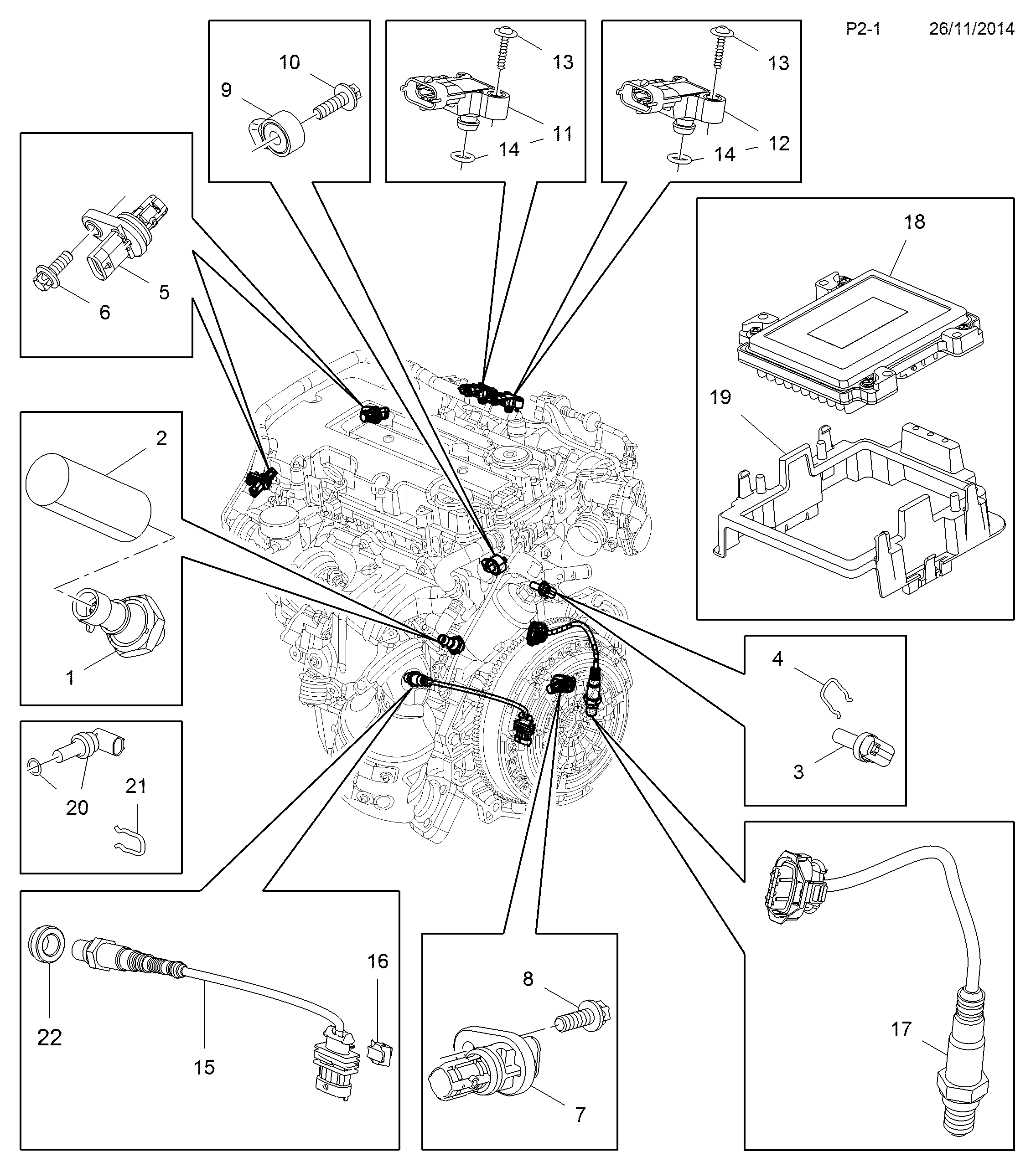 PSA 855251 - Sonda Lambda allinparts.ro