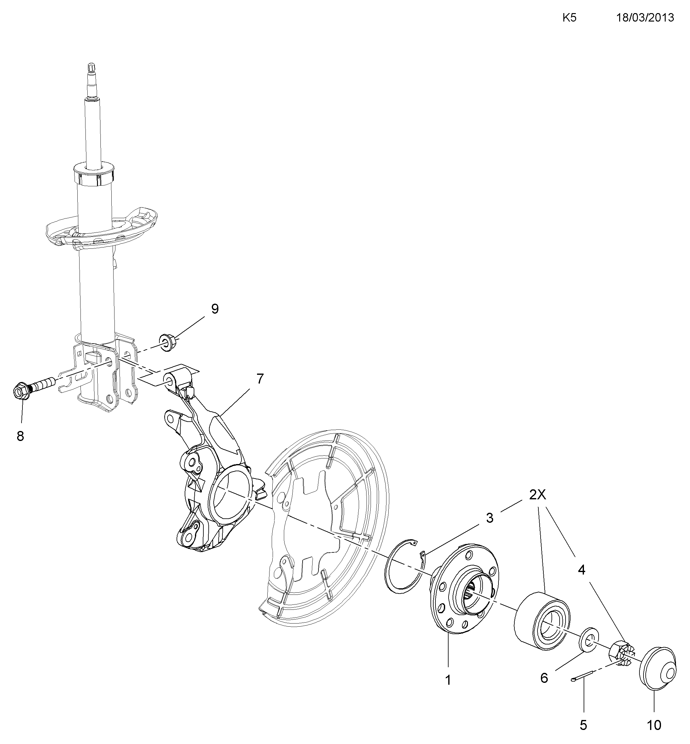 PSA 326004 - Butuc roata allinparts.ro
