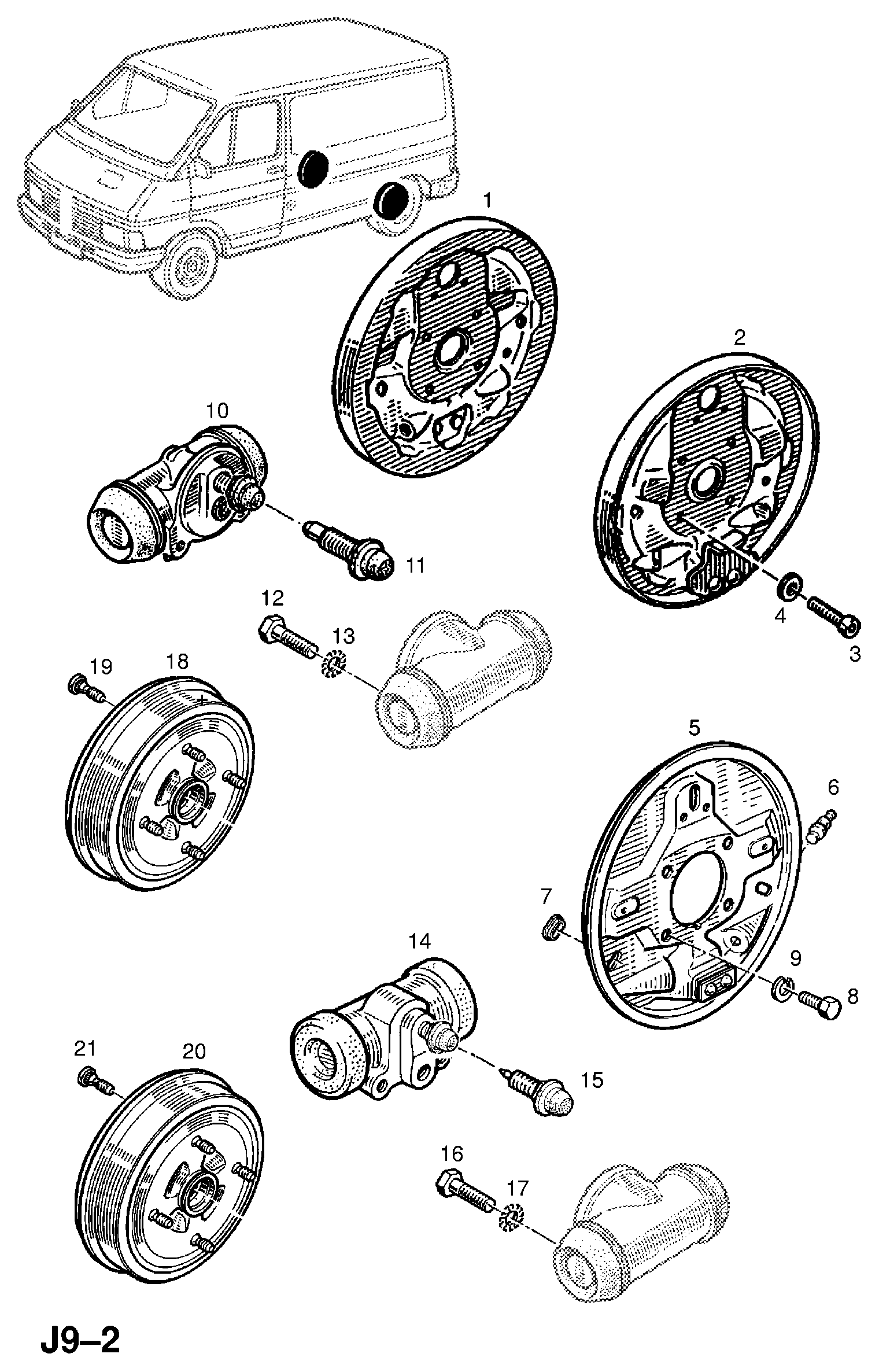 PSA 44 02 961 - Cilindru receptor frana allinparts.ro