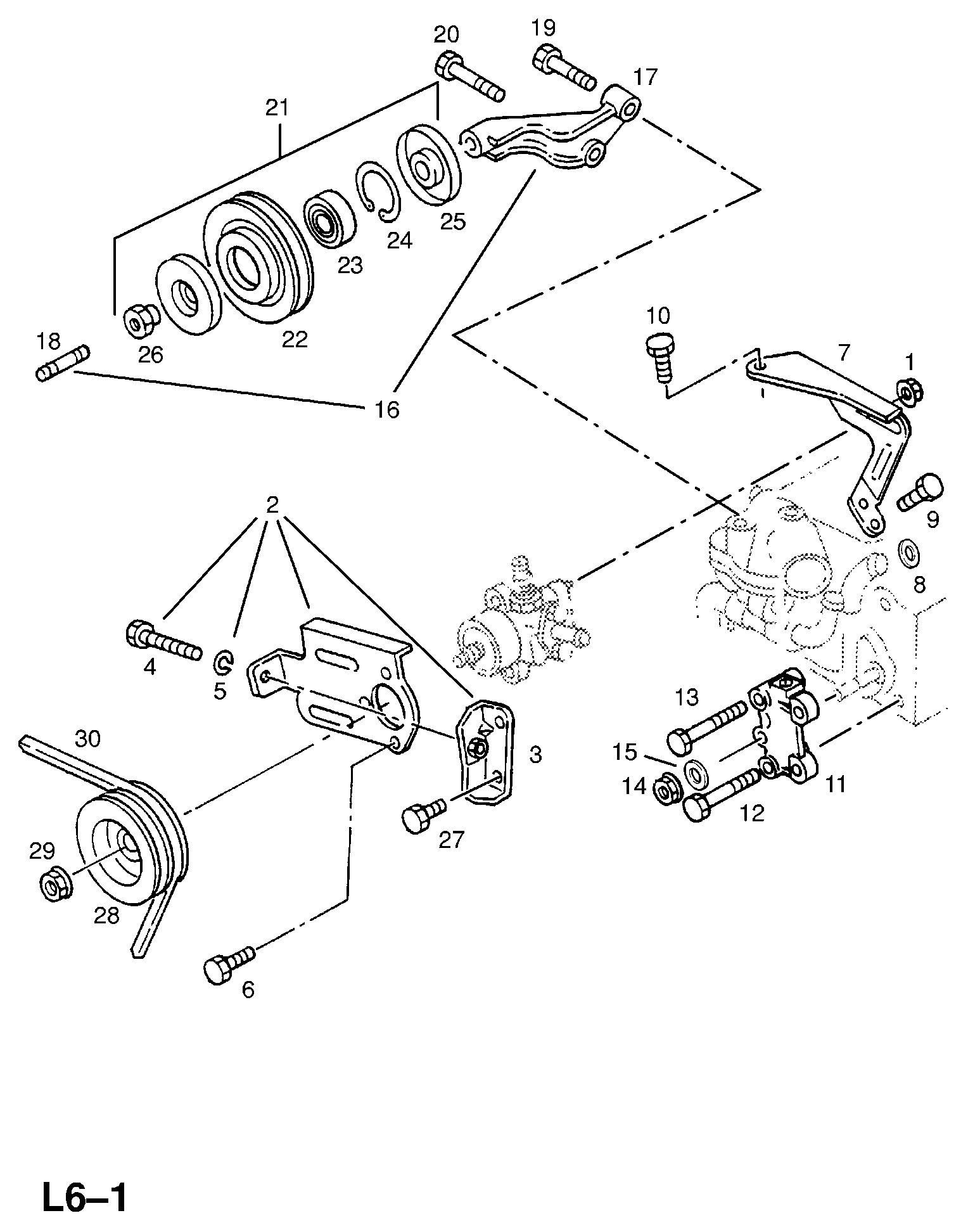 GM 950373 - Curea transmisie cu caneluri allinparts.ro