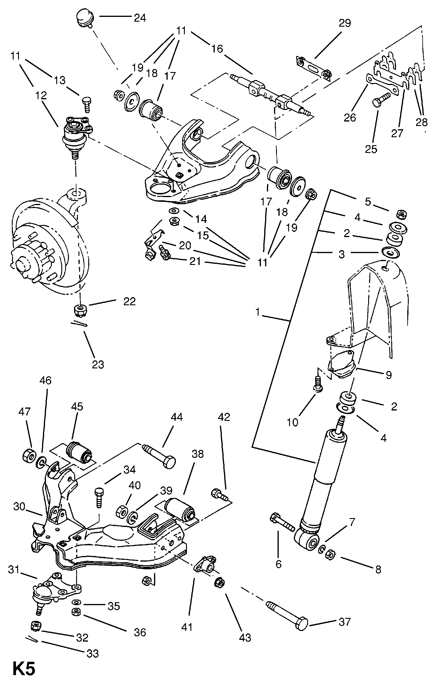 GM 310138 - Suport,trapez allinparts.ro