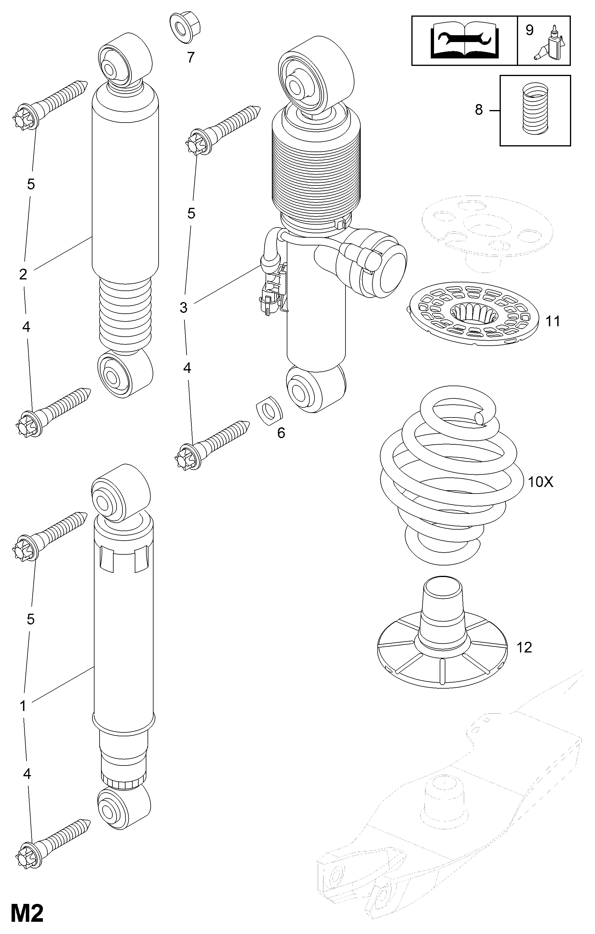 PSA 424 072 - Arc spiral allinparts.ro