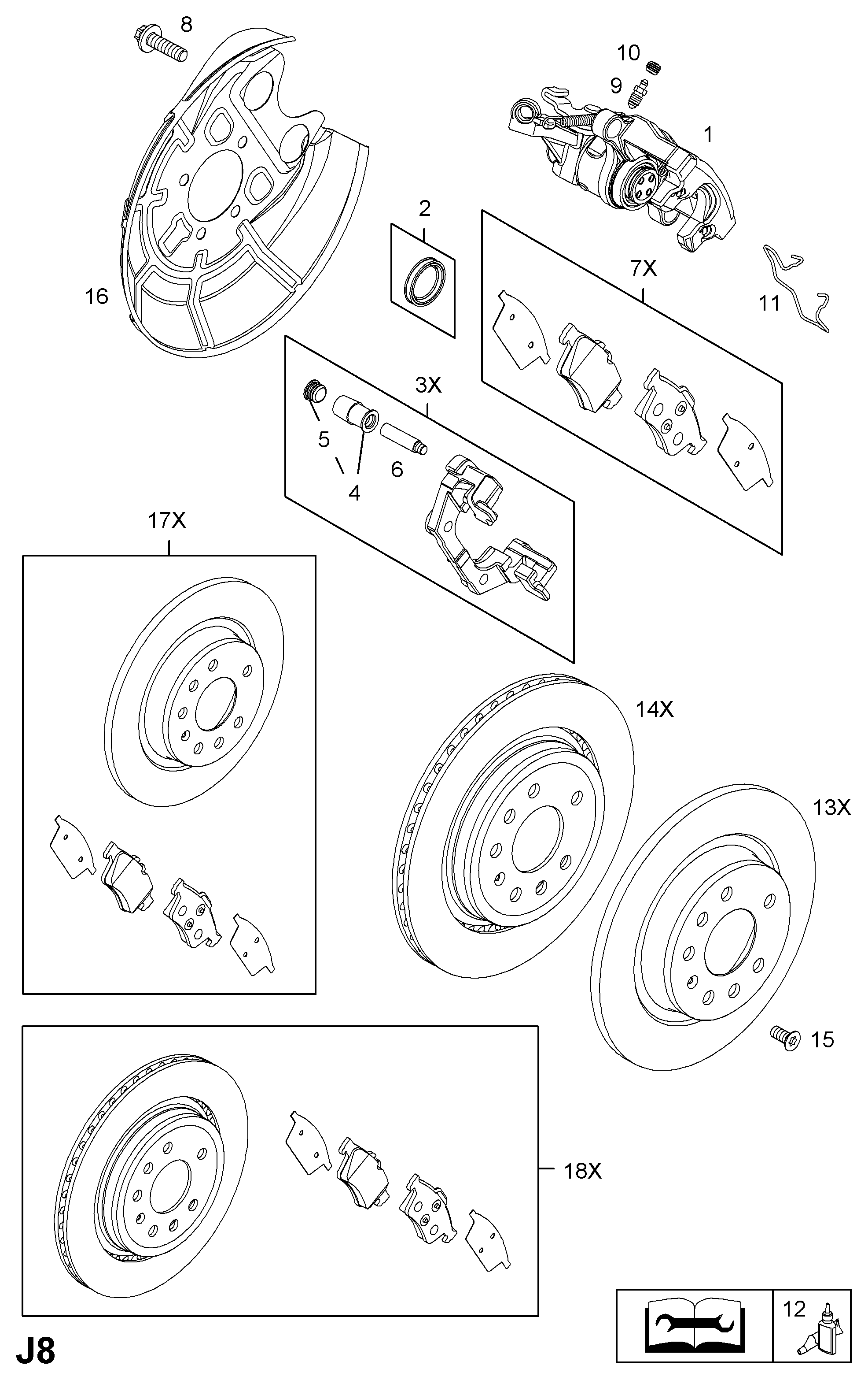 PSA 542092 - Etrier frana allinparts.ro