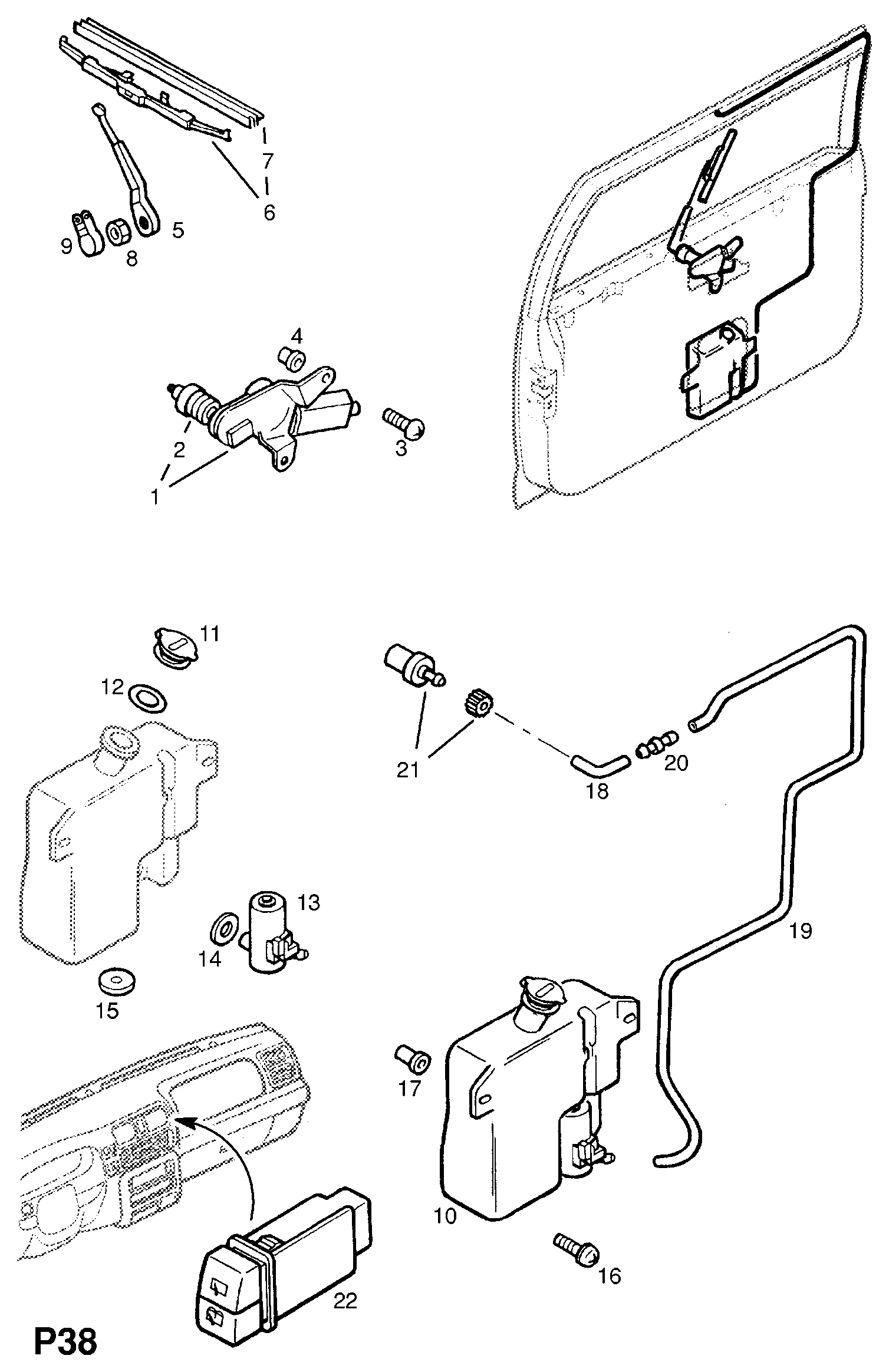 PSA 12 72 240 - Lamela stergator allinparts.ro