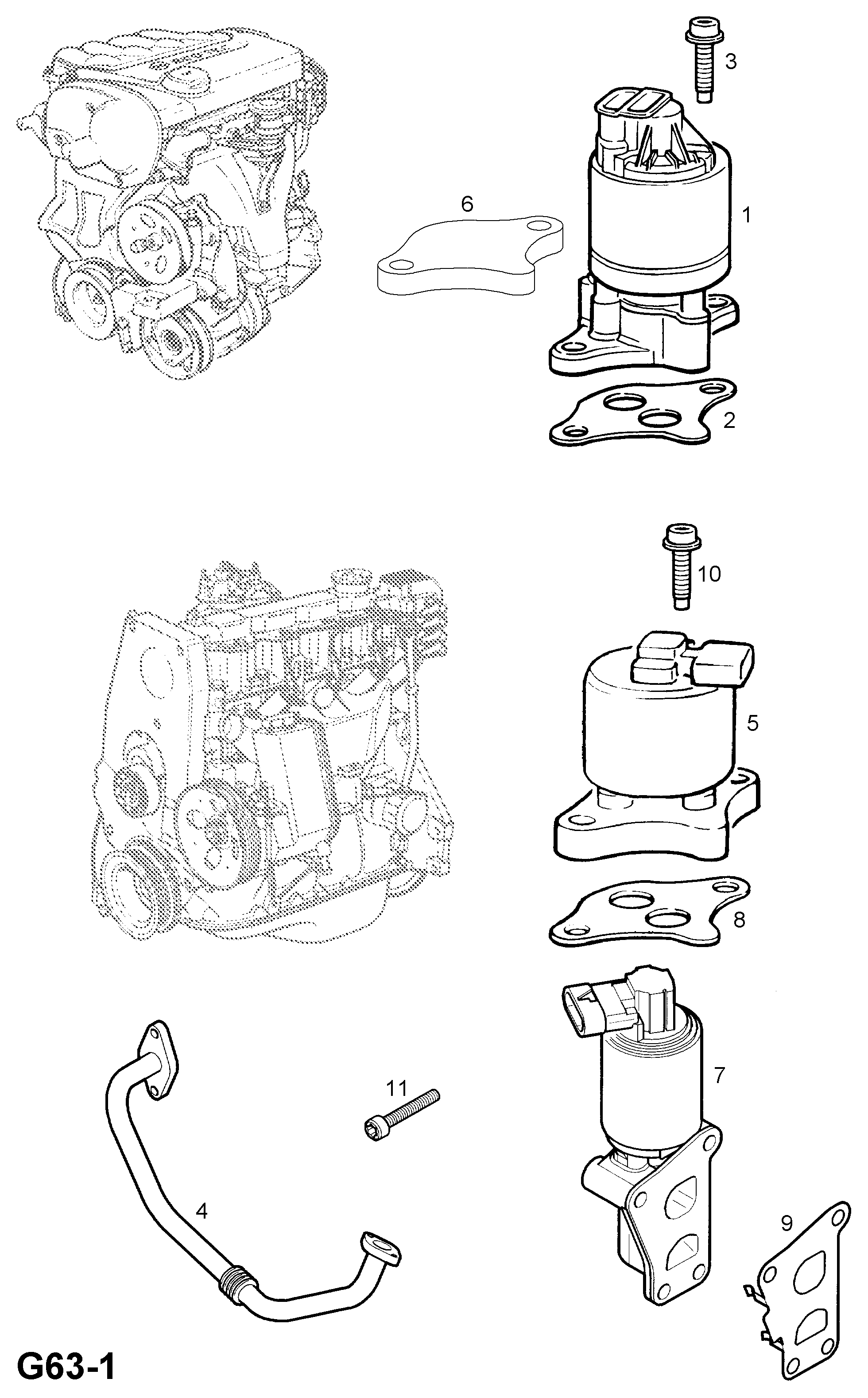 GM 5851024 - Supapa EGR allinparts.ro