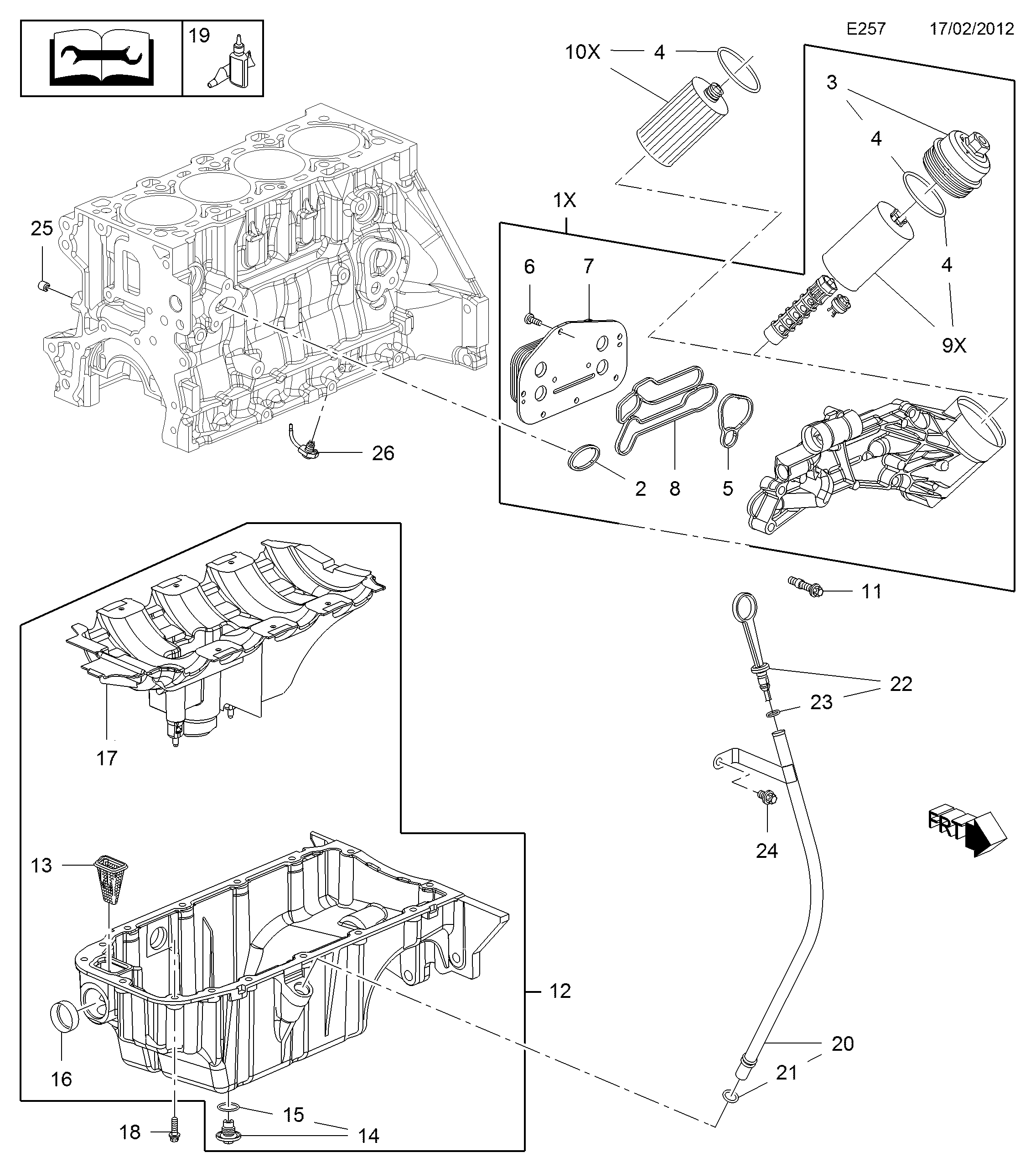 PSA 25195785 - PSA 25195785 - Filtru ulei allinparts.ro