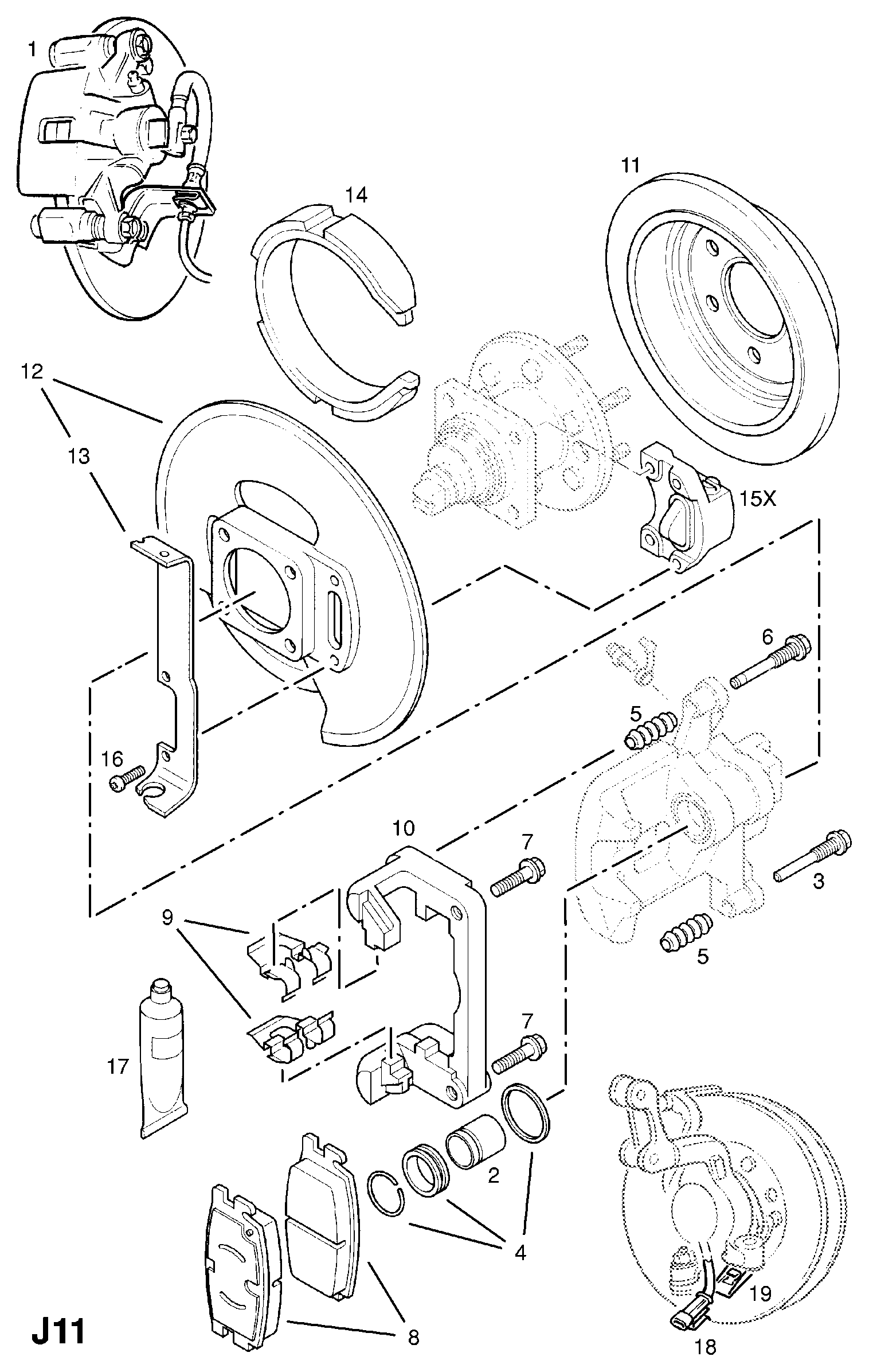 PSA 542278 - Etrier frana allinparts.ro