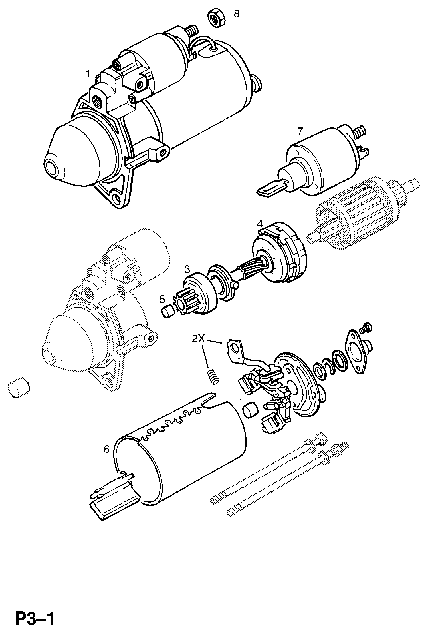 FORD 1 202 148 - Starter allinparts.ro