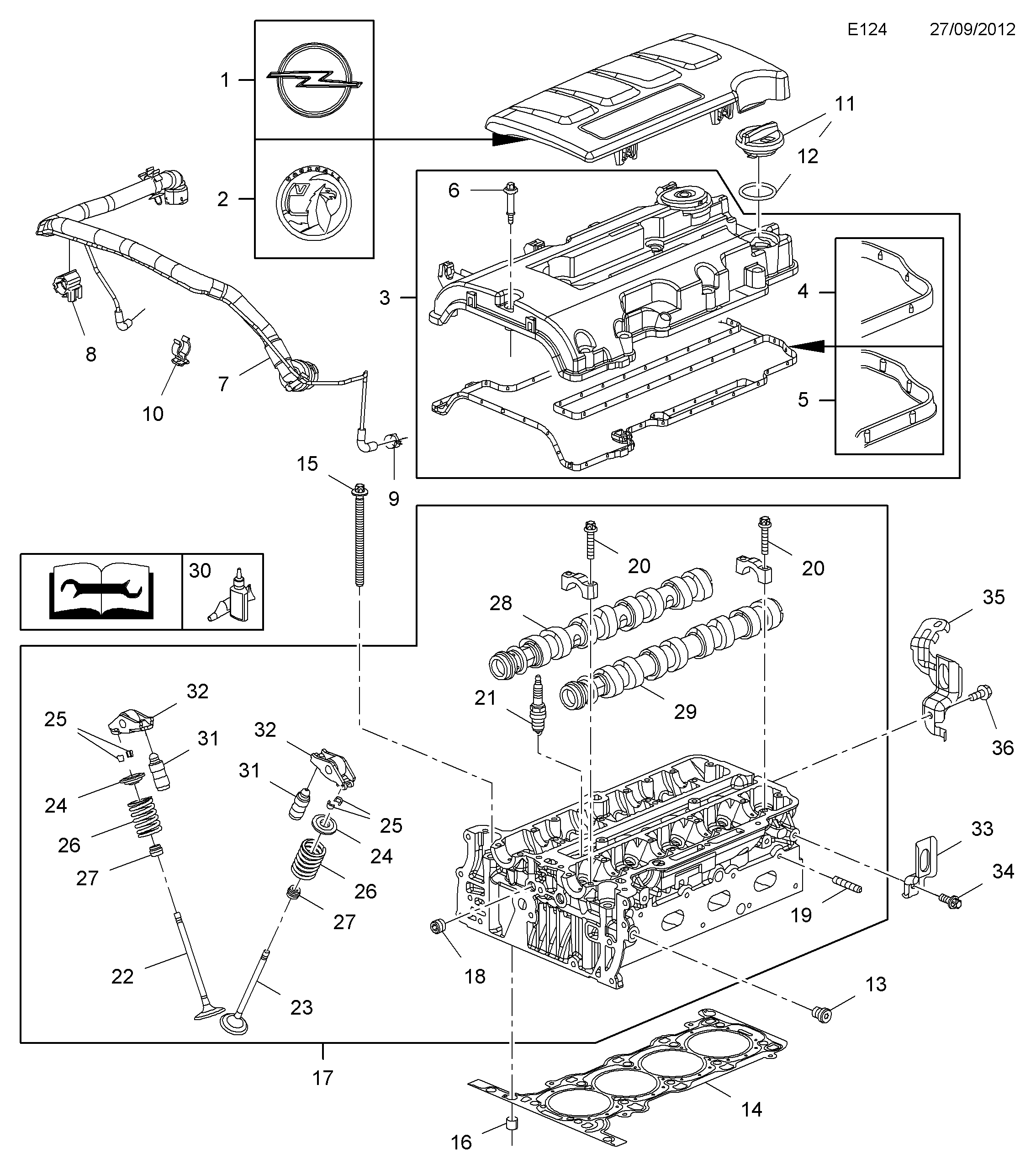 PSA 6 40 013 - Culbutor supapa allinparts.ro