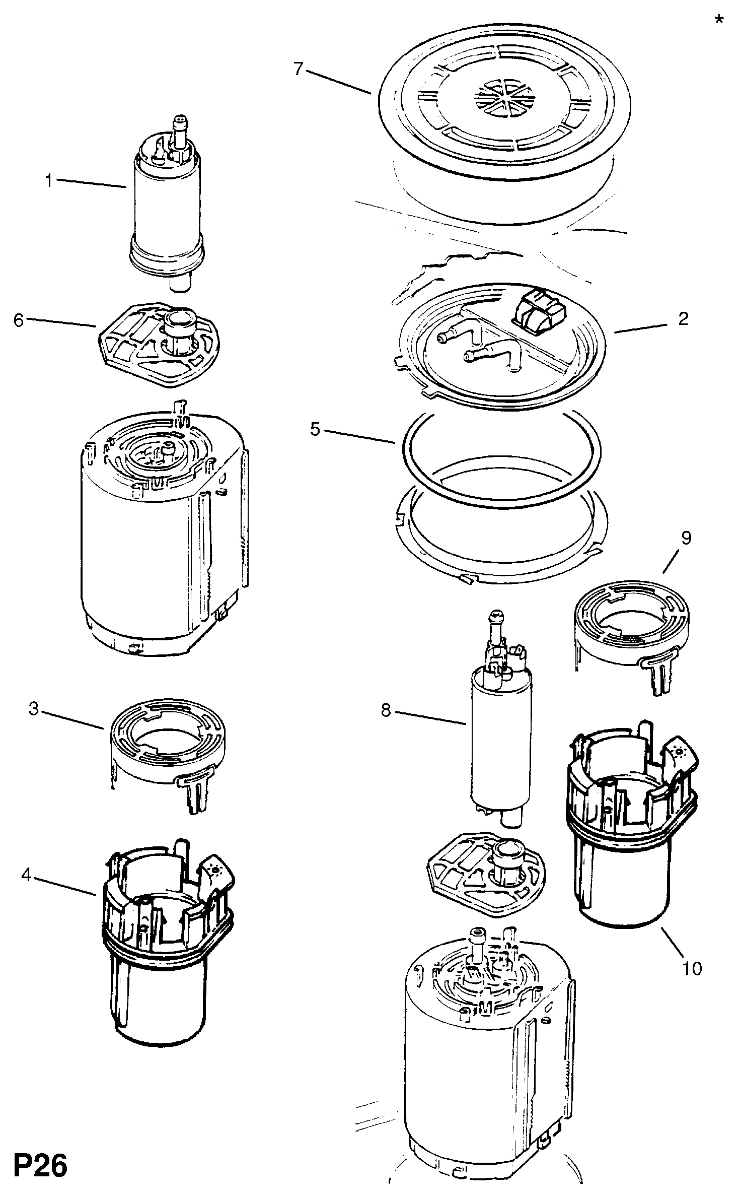 PSA 8 15 033 - Pompa combustibil allinparts.ro