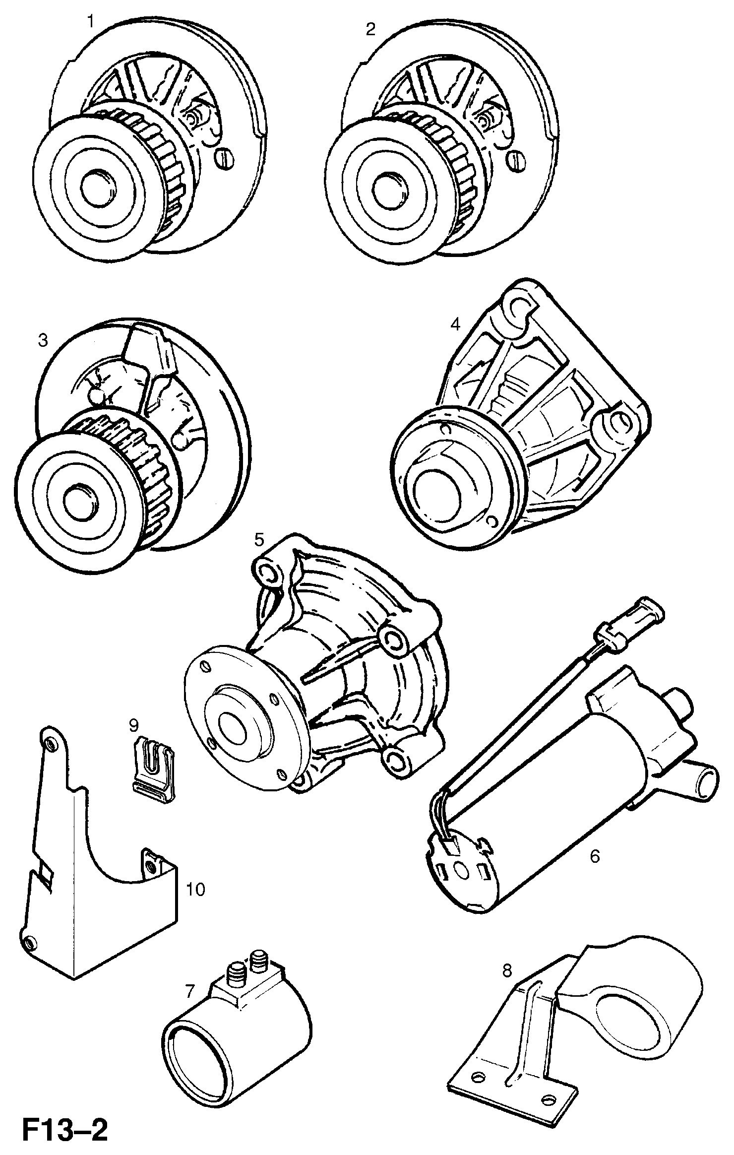 PSA R1160032 - Pompa apa allinparts.ro