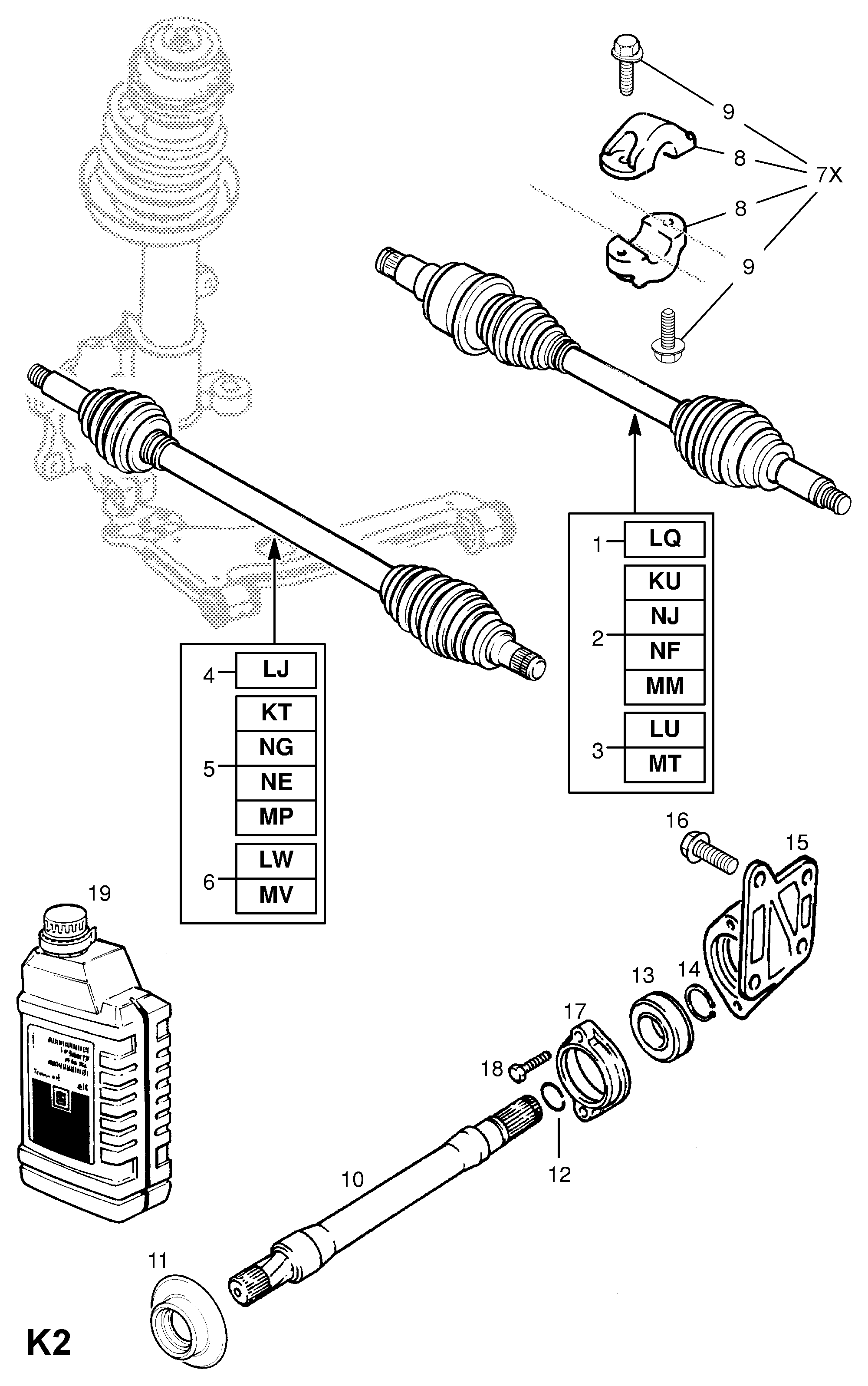 PSA 375006 - Set articulatie, planetara allinparts.ro