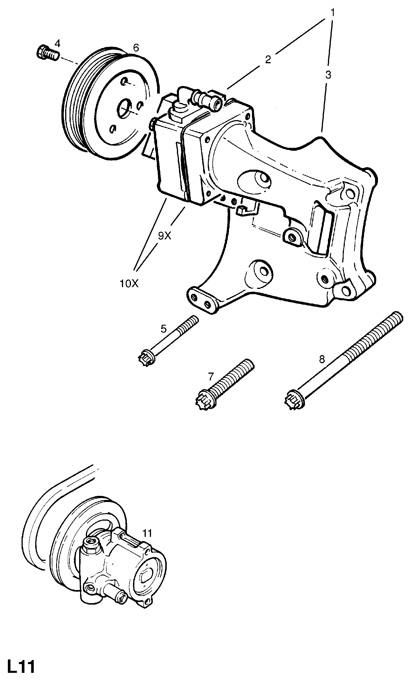 PSA 59 48 031 - Pompa hidraulica, sistem de directie allinparts.ro