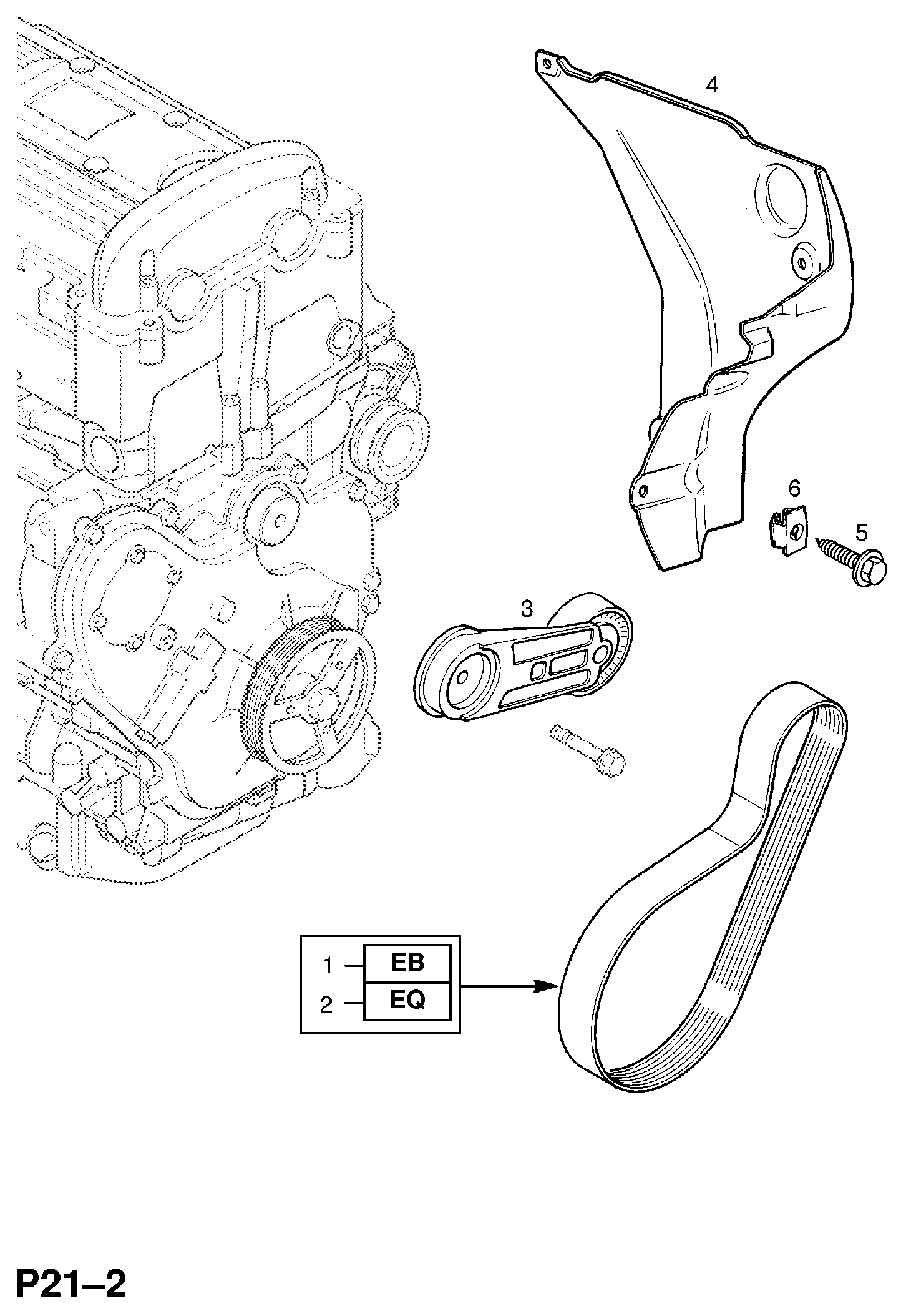 PSA 1340668 - Curea transmisie allinparts.ro
