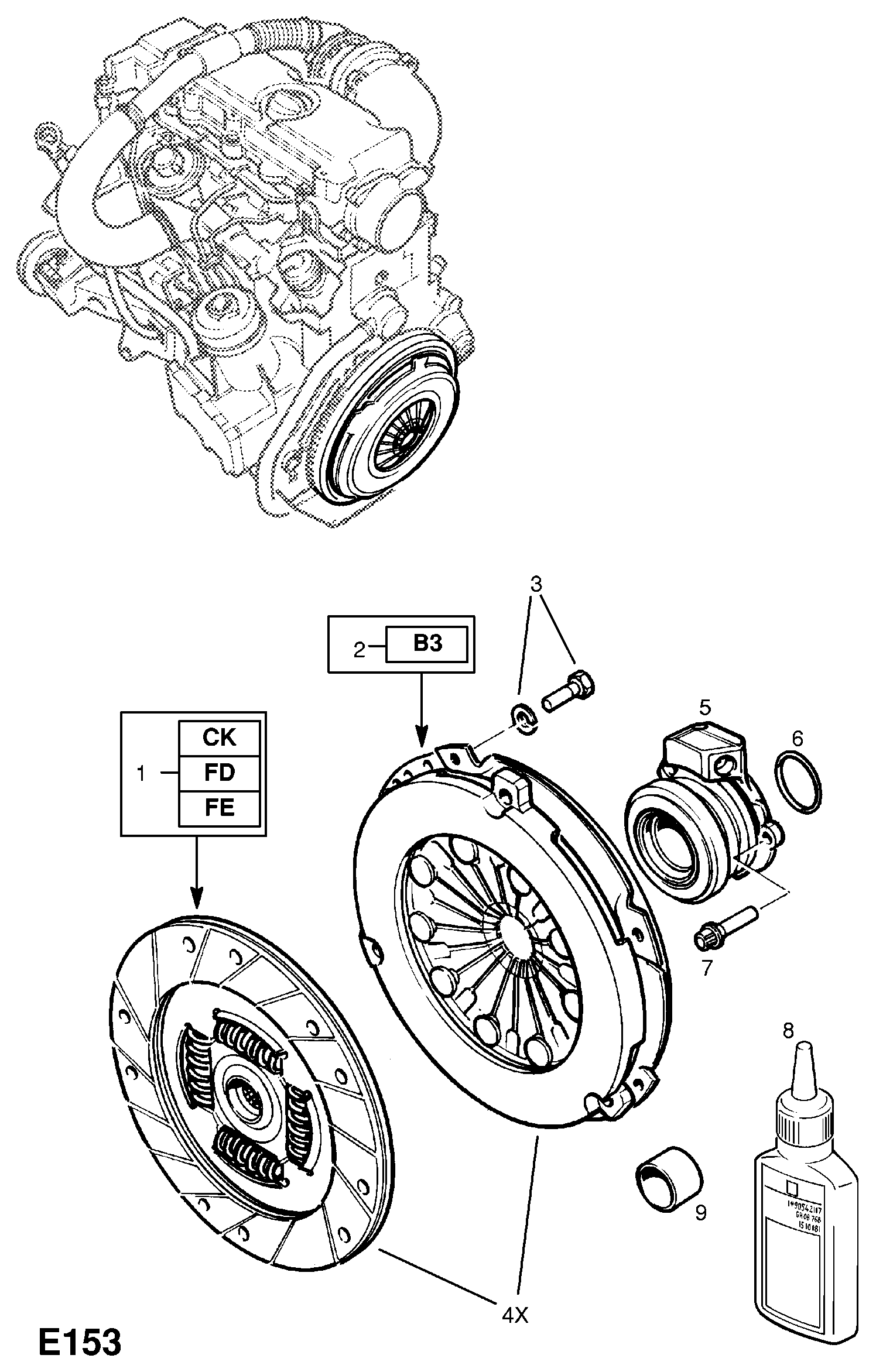 PSA 6 64 249 - Disc ambreiaj allinparts.ro