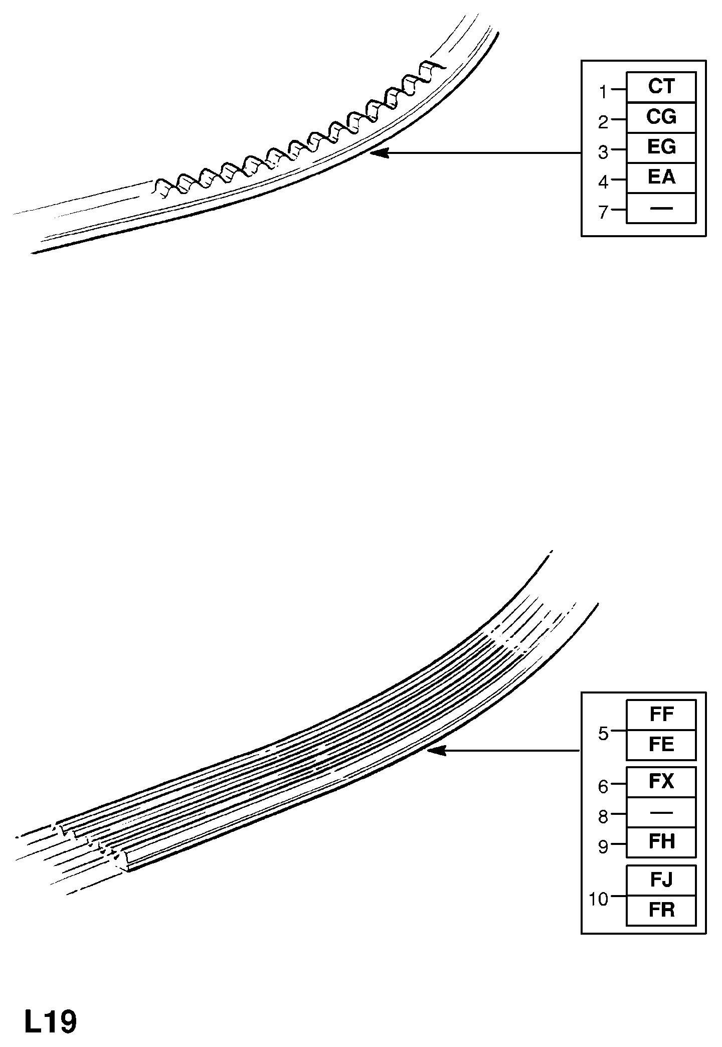 PSA 1854710 - Curea transmisie allinparts.ro