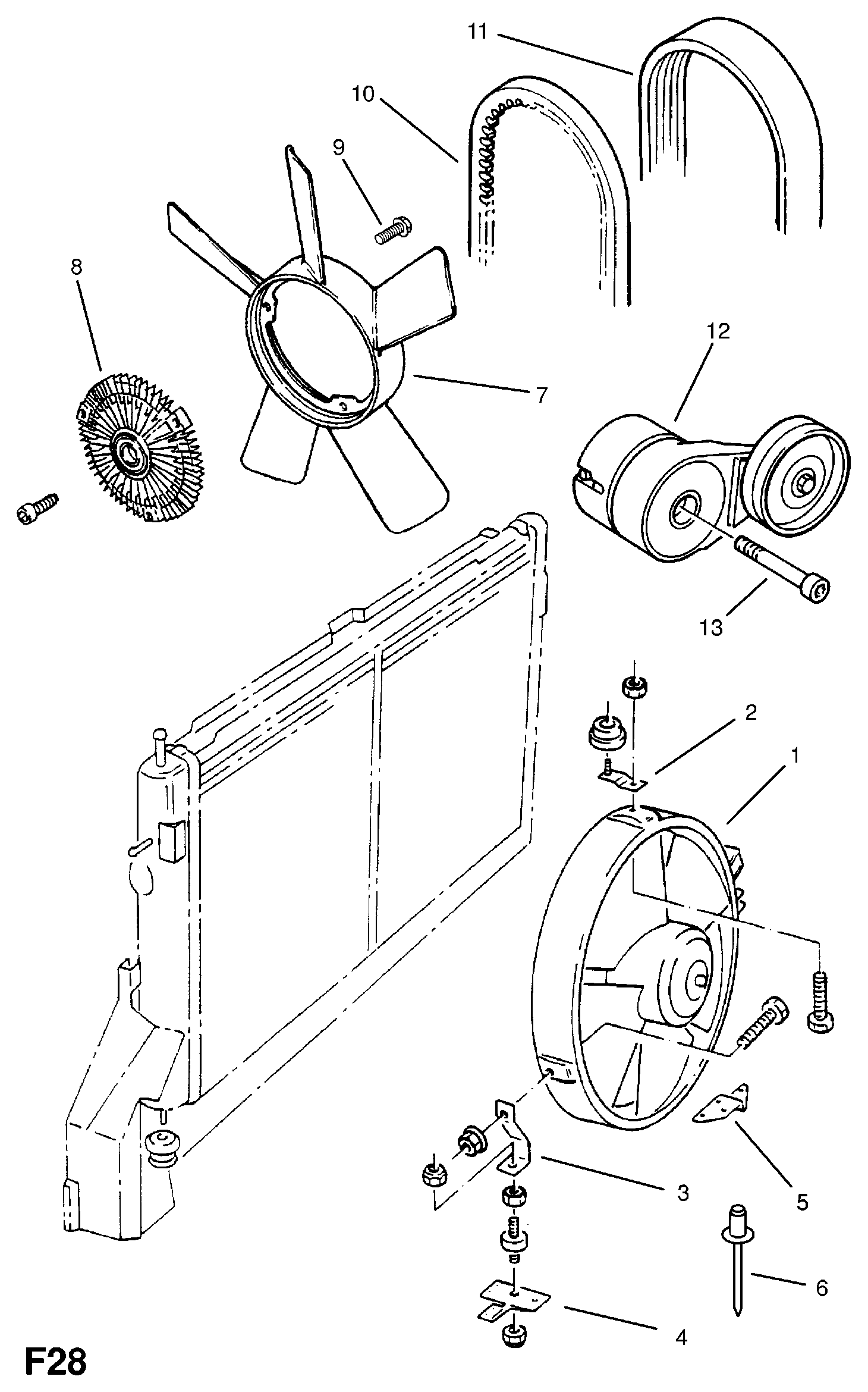 GM 1340720 - Curea transmisie allinparts.ro