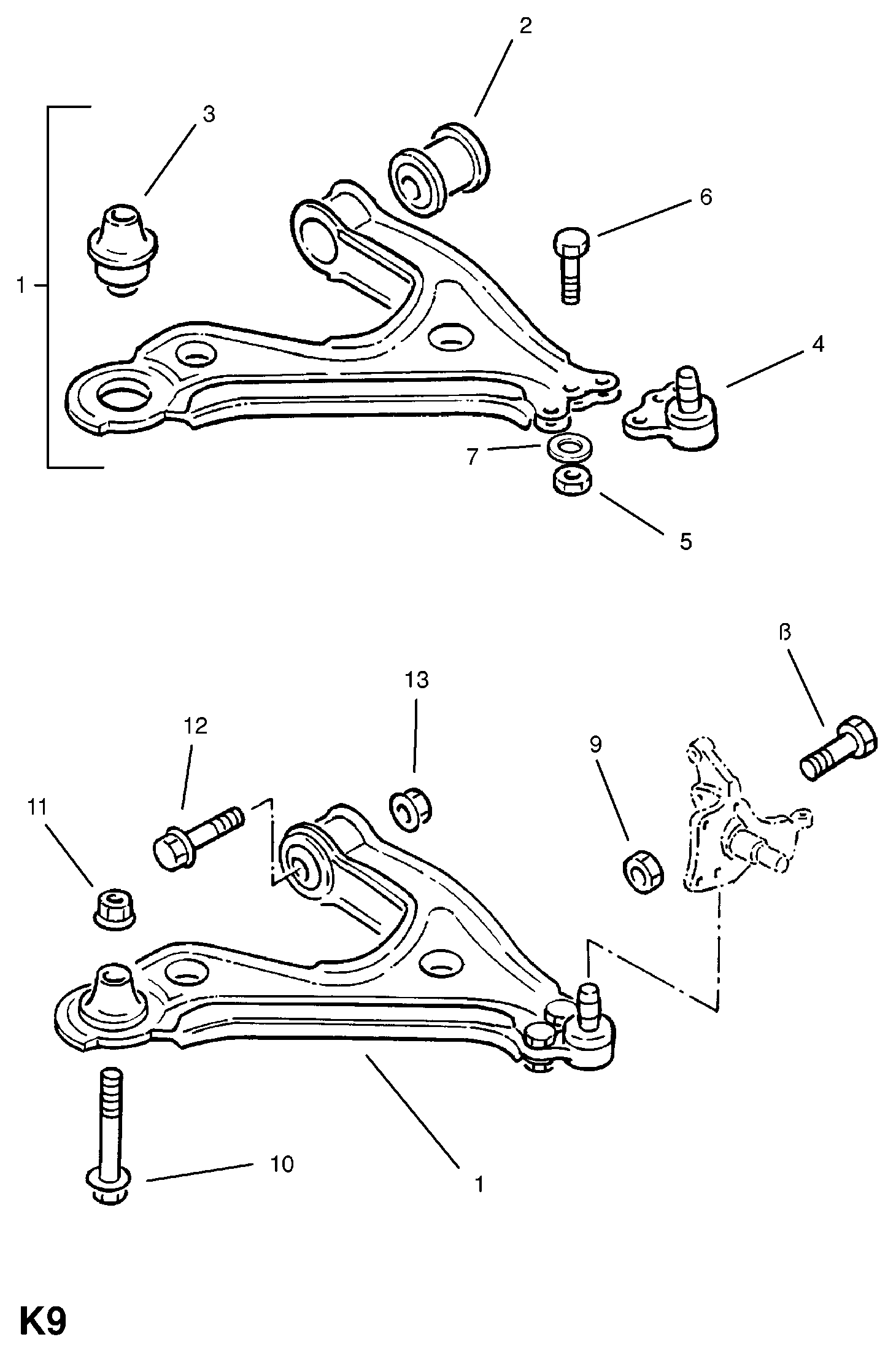 PSA 352134 - Brat, suspensie roata allinparts.ro