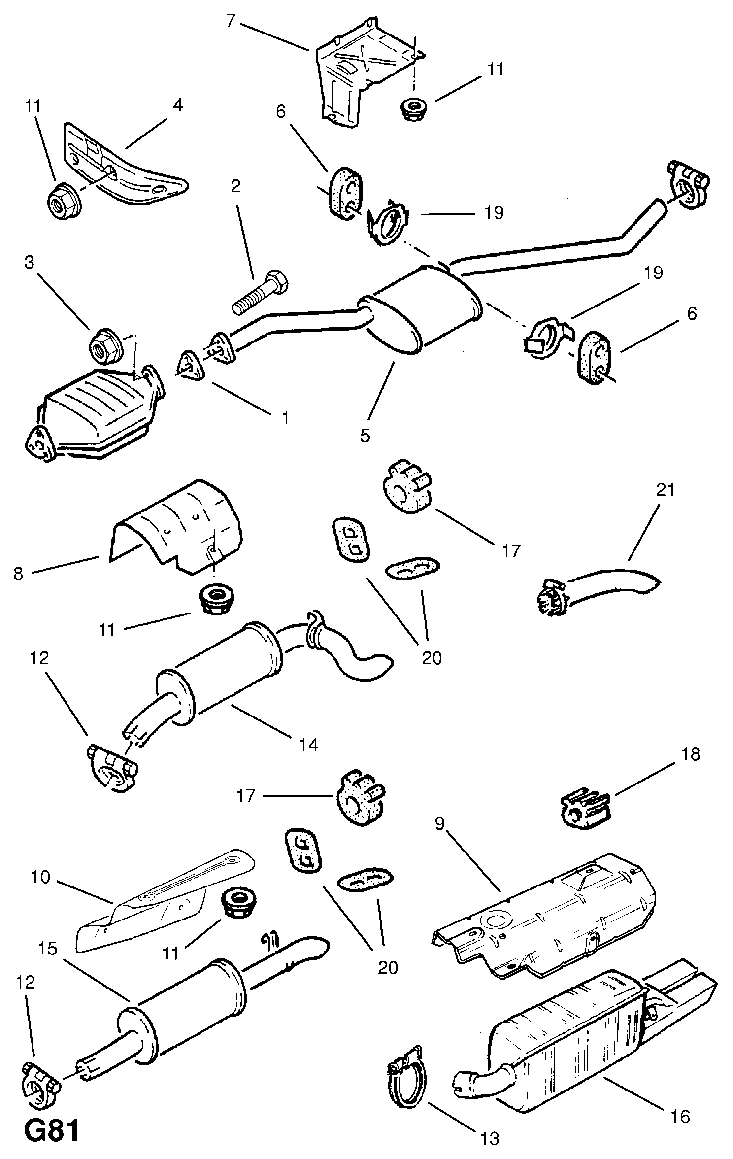 PSA 8.56.294 - Conector teava, sistem de esapament allinparts.ro