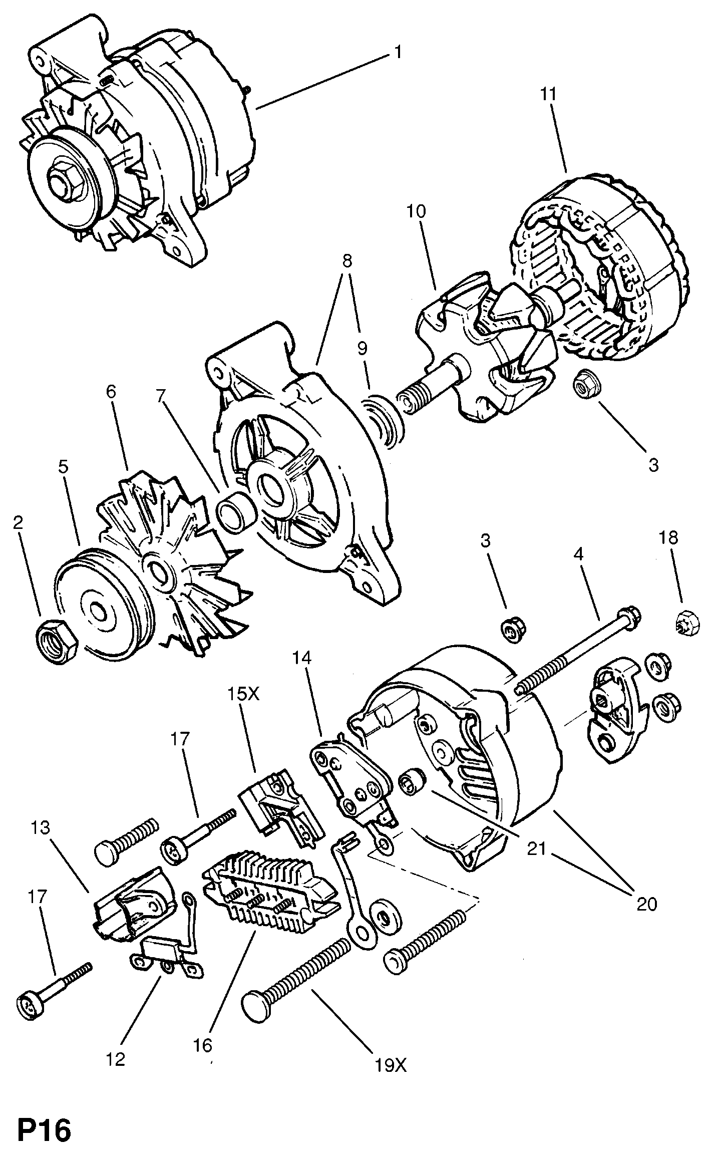 FORD 1204448 - Suport,trapez allinparts.ro
