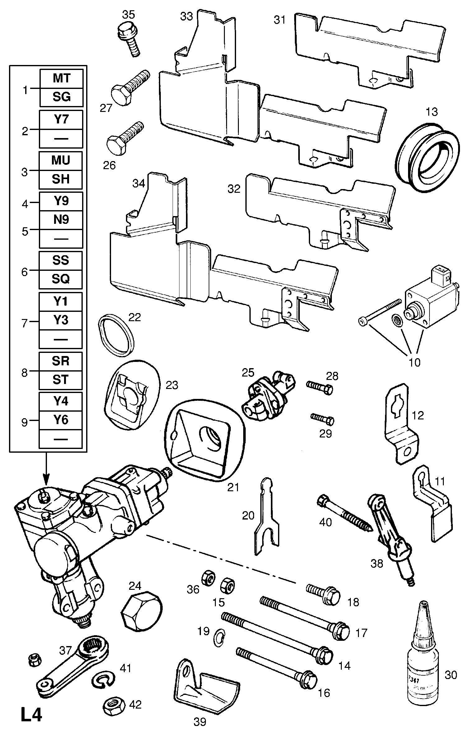 PSA 900962 - Starter allinparts.ro