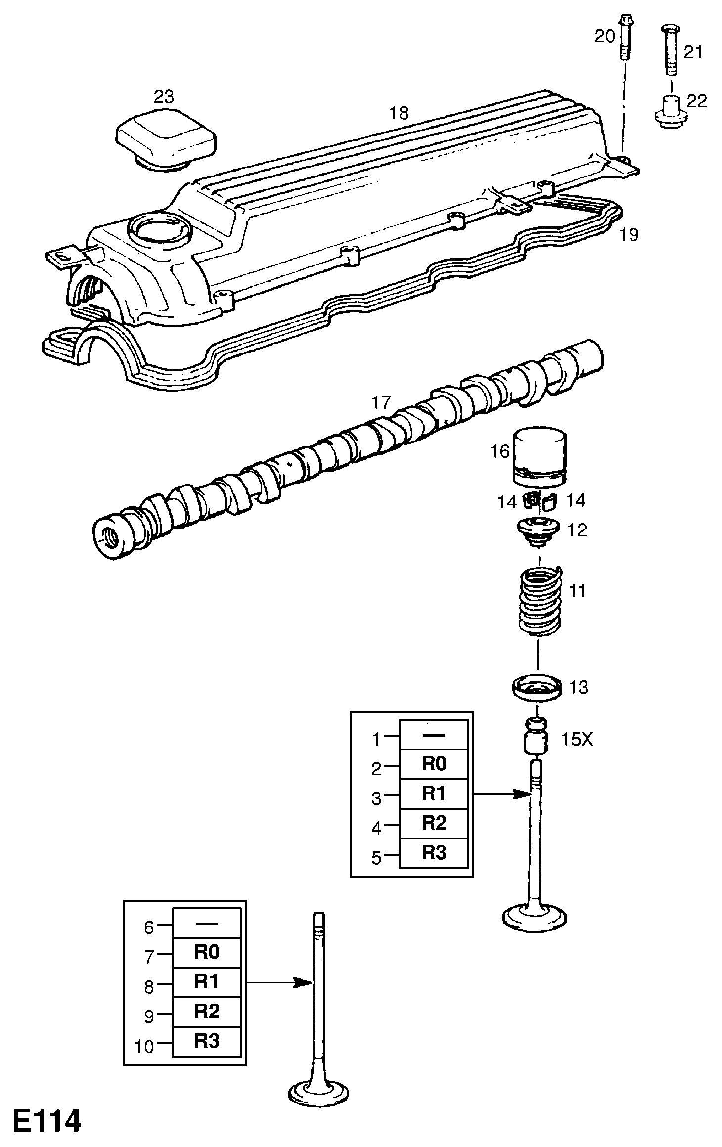 PSA 642369 - Lamela stergator allinparts.ro