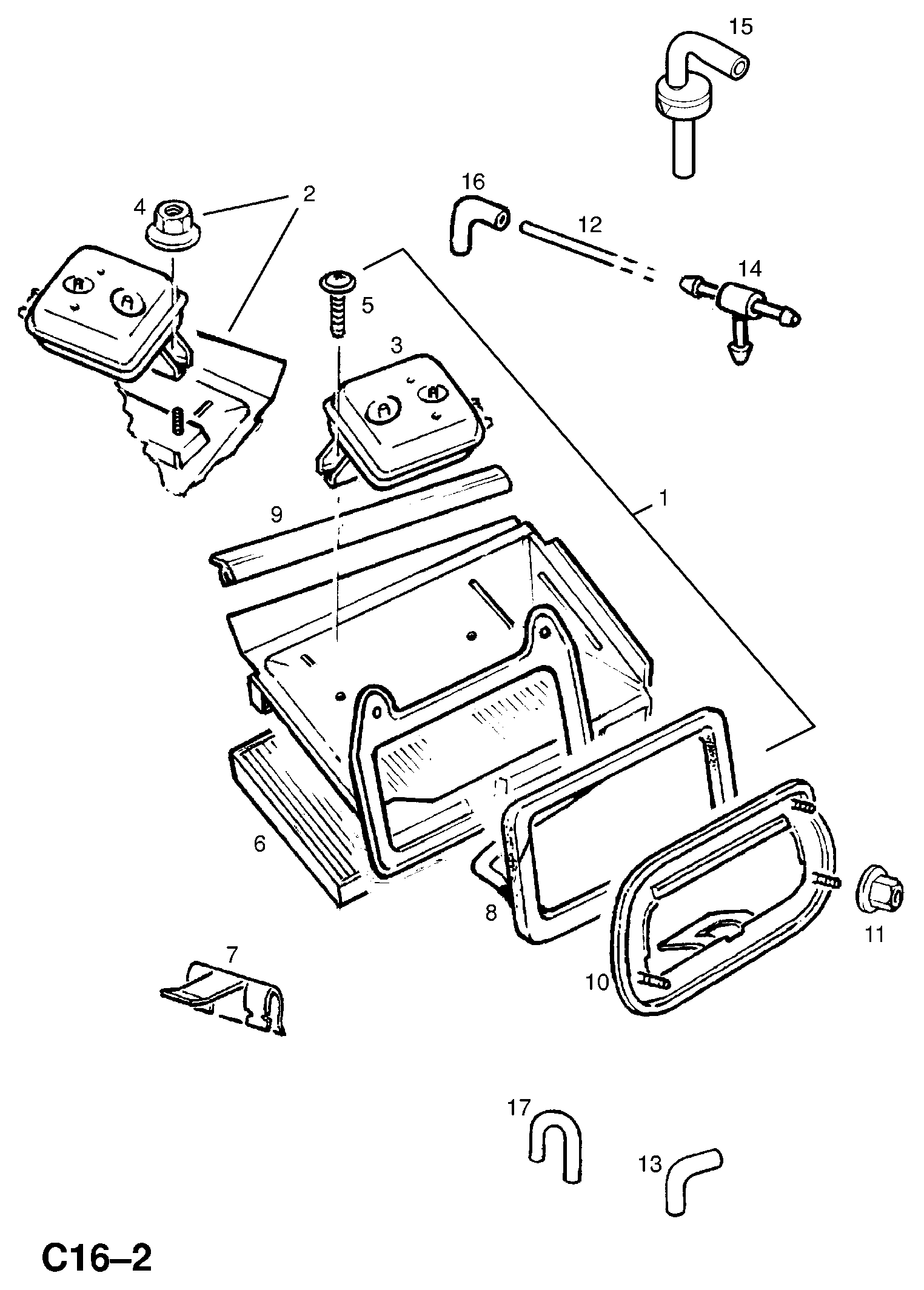 GM 1808614 - Filtru, aer habitaclu allinparts.ro
