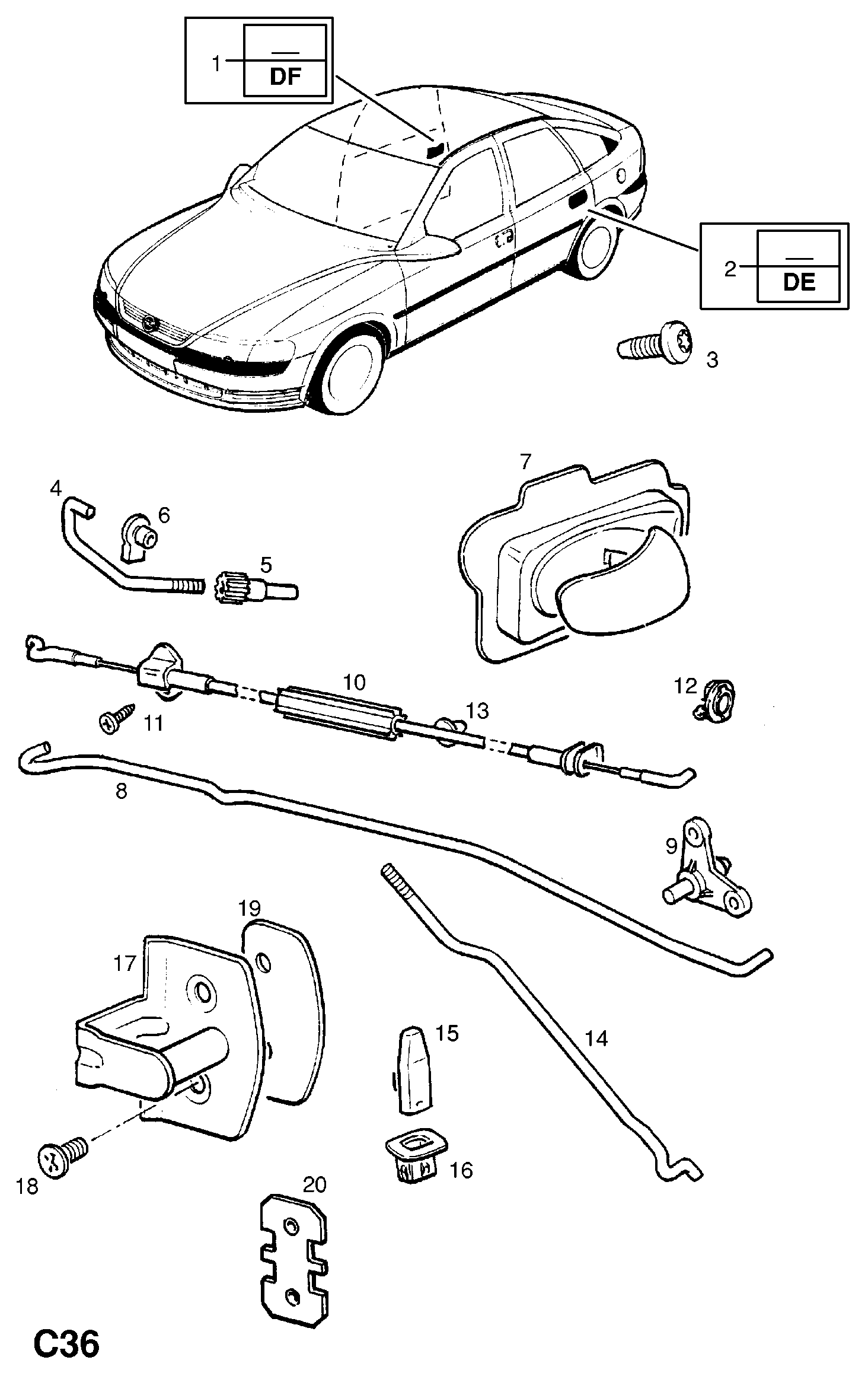 PSA 1330.77 - Radiator, racire motor allinparts.ro