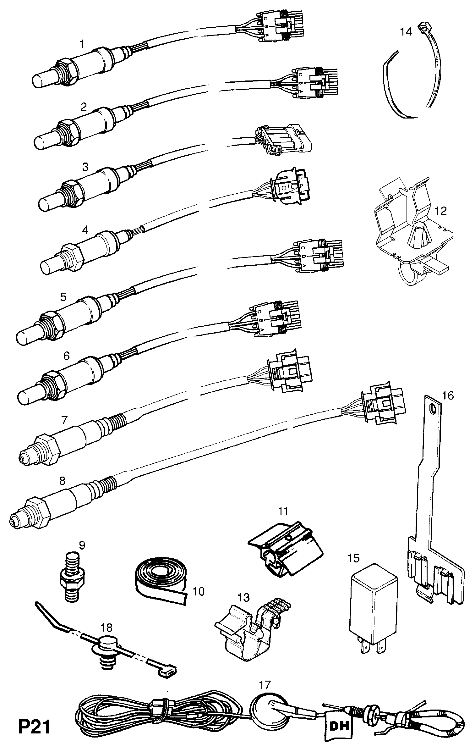 PSA 855362 - Sonda Lambda allinparts.ro