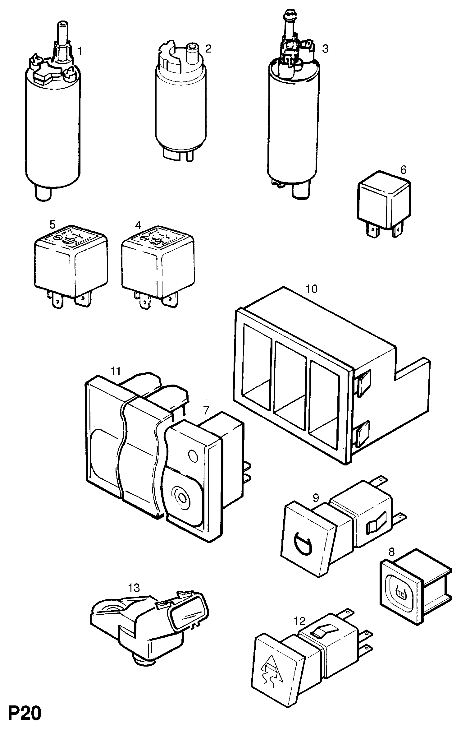 PSA 815036 - Pompa combustibil allinparts.ro