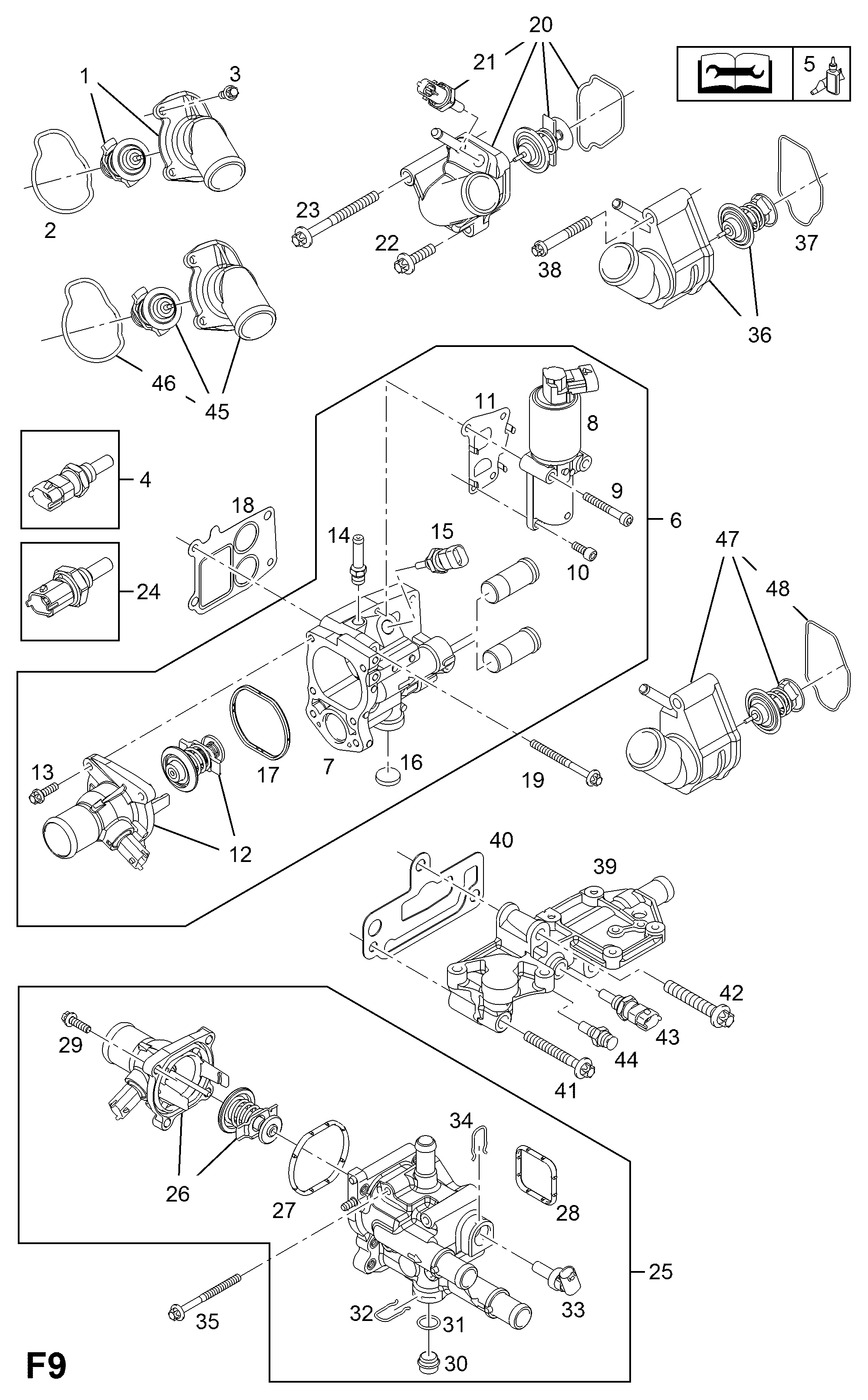PSA 63 38 018 - Termostat,lichid racire allinparts.ro