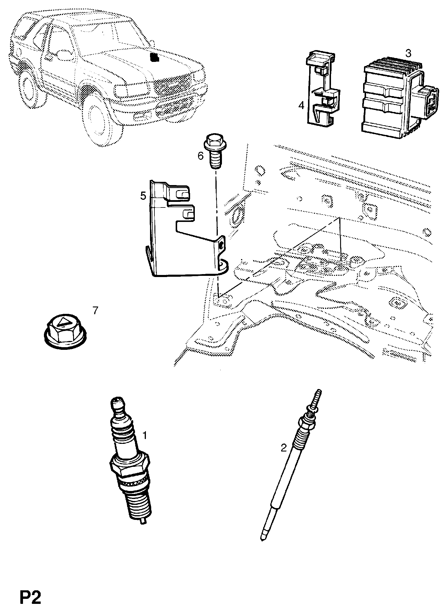 Plymouth 1214305 - Bujie incandescenta allinparts.ro