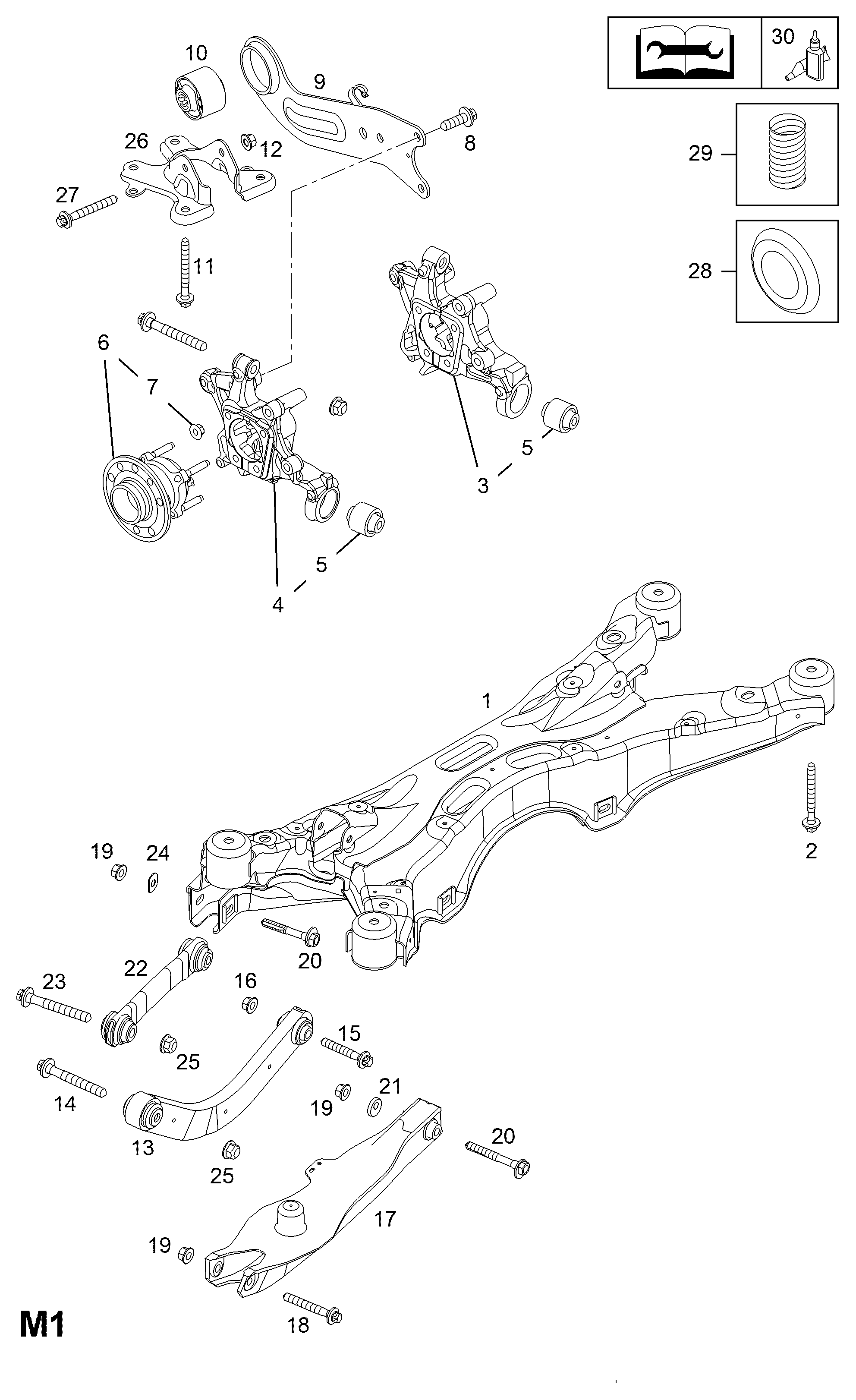 SAAB 423033 - Suport,trapez allinparts.ro