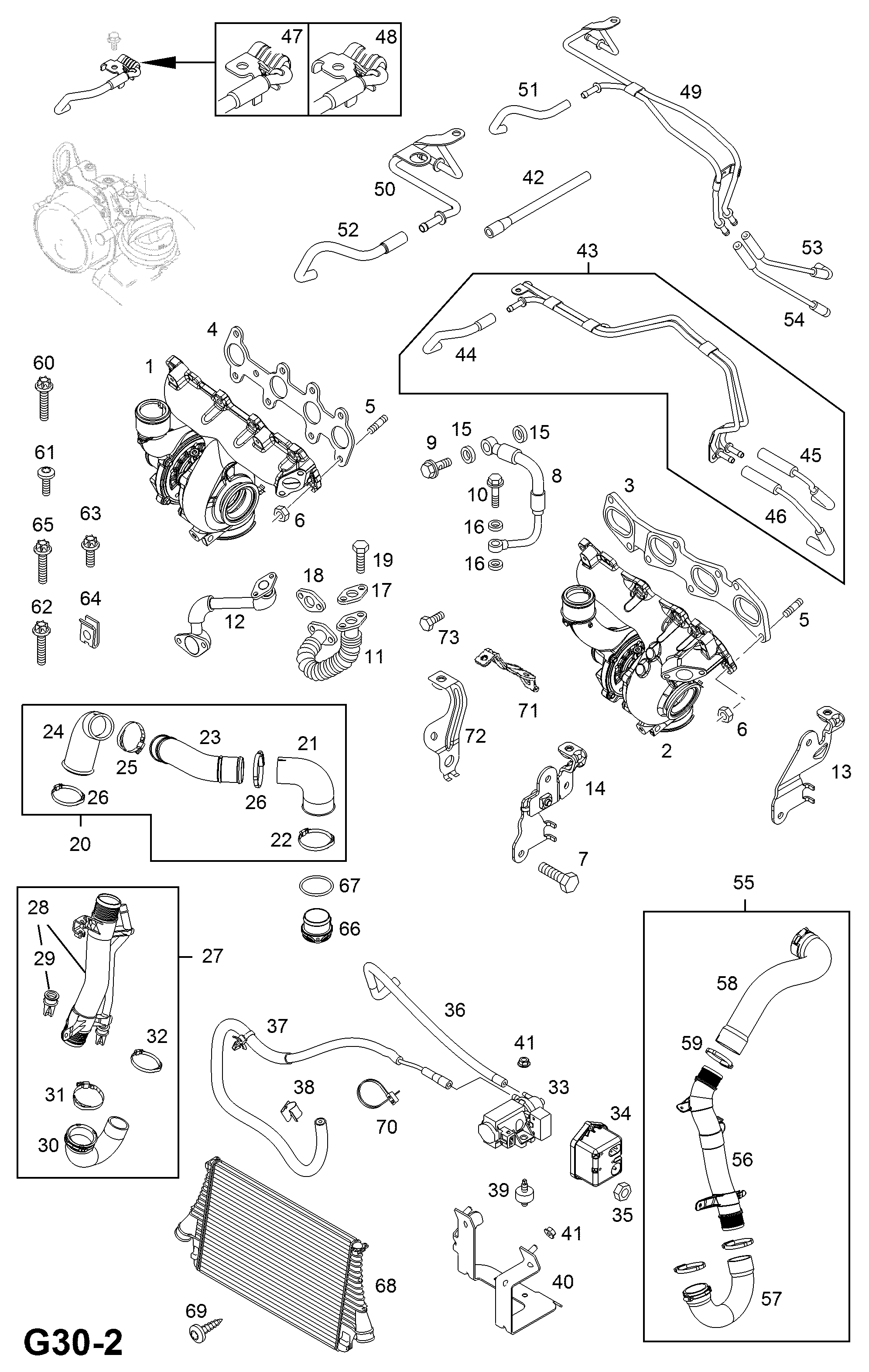 GM 860129 - Ansamblu miez turbo allinparts.ro