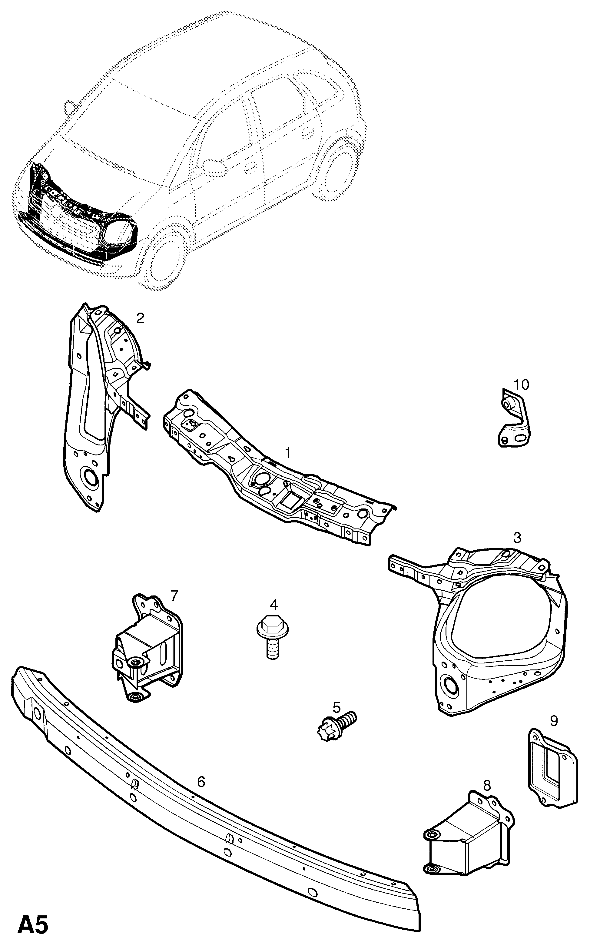 DAF 1400710 - Spoiler, cabina allinparts.ro
