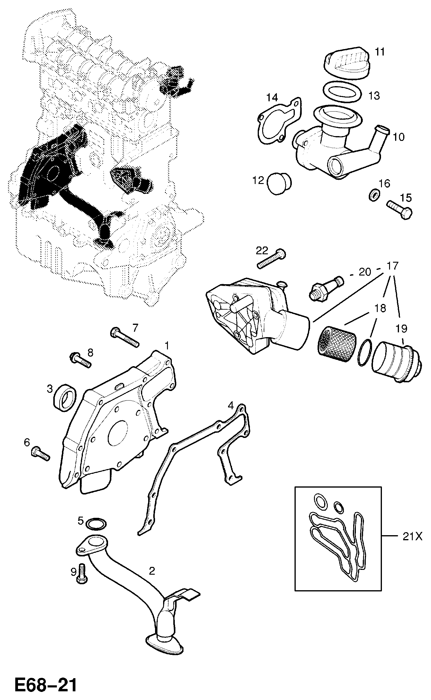 PSA 650767 - Filtru ulei allinparts.ro