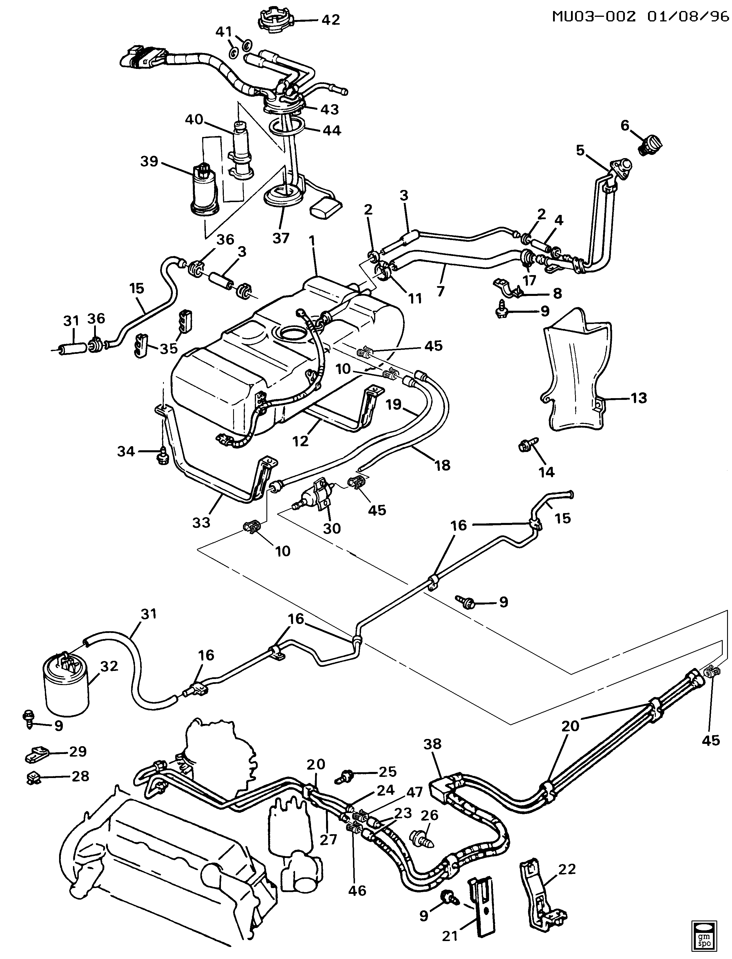 PSA 25168719 - Pompa combustibil allinparts.ro
