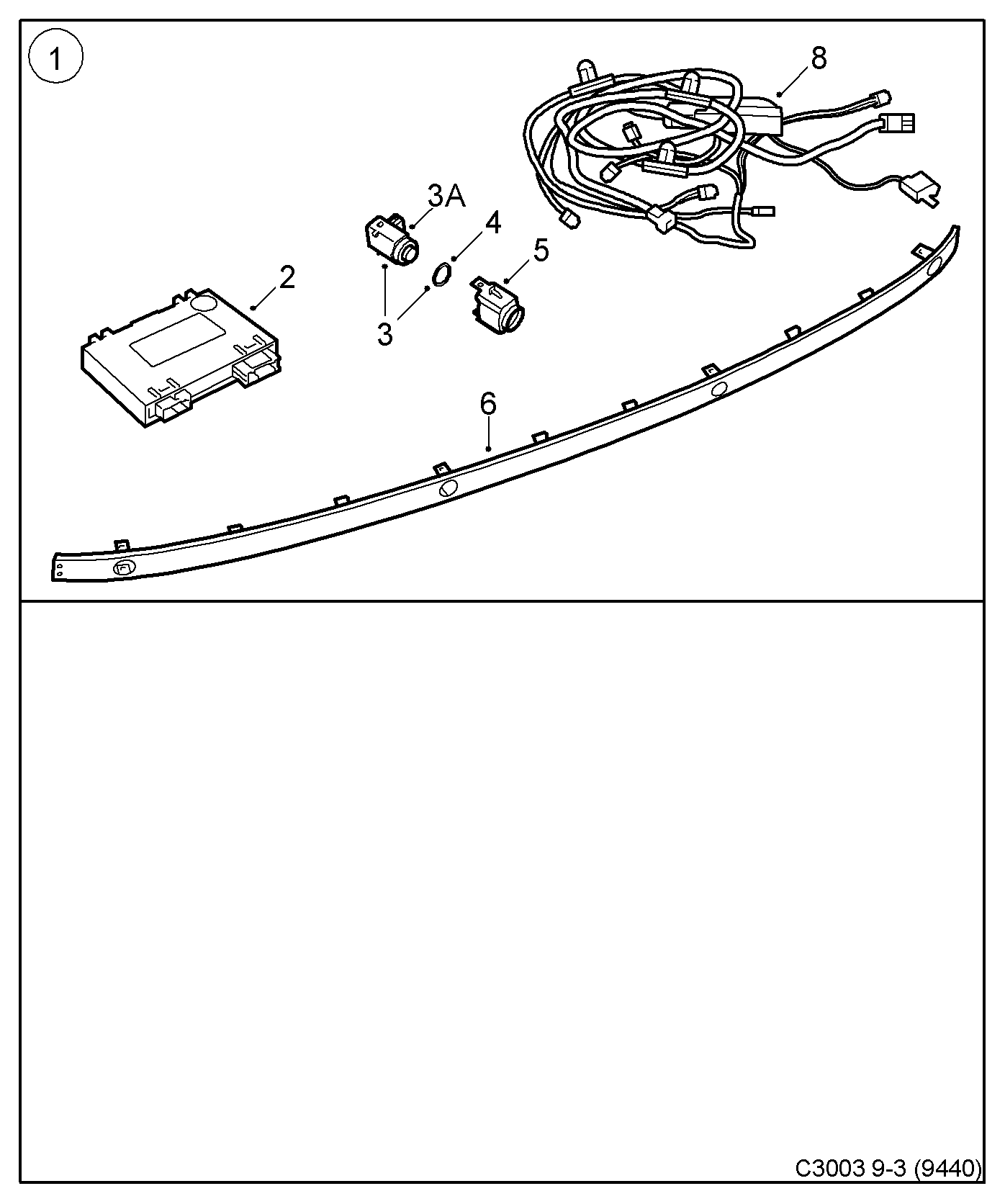 PSA 12 787 793 - Sensor, ajutor parcare allinparts.ro